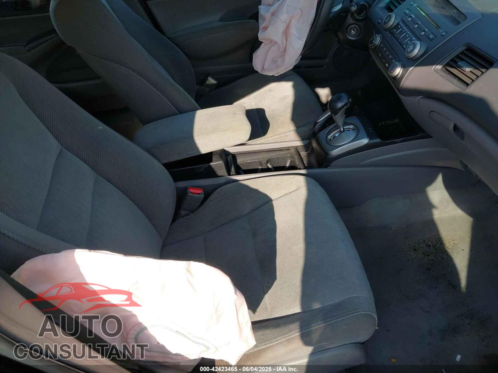 HONDA CIVIC 2009 - 19XFA16569E042564