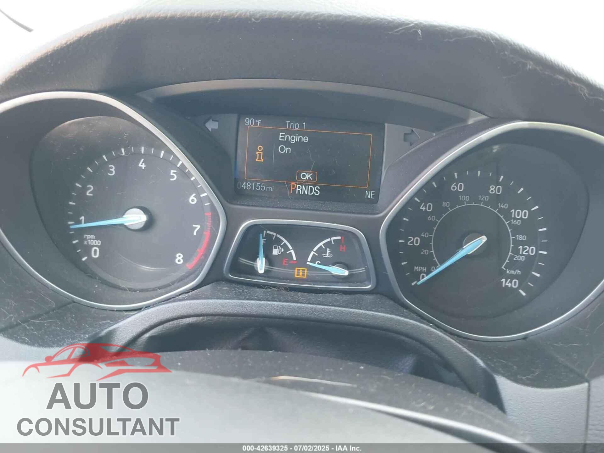 FORD FOCUS 2017 - 1FADP3M27HL306512