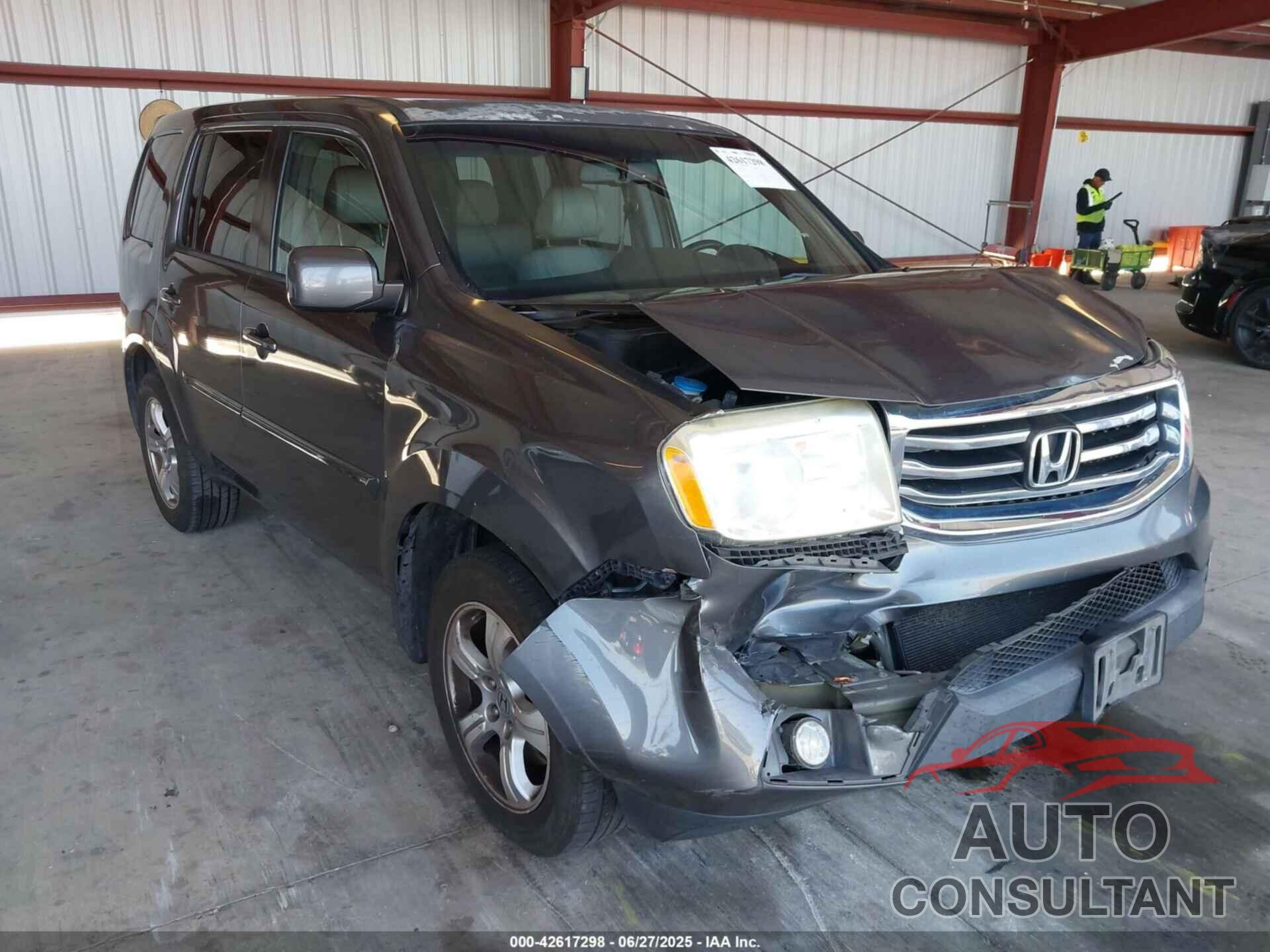 HONDA PILOT 2013 - 5FNYF3H59DB008253