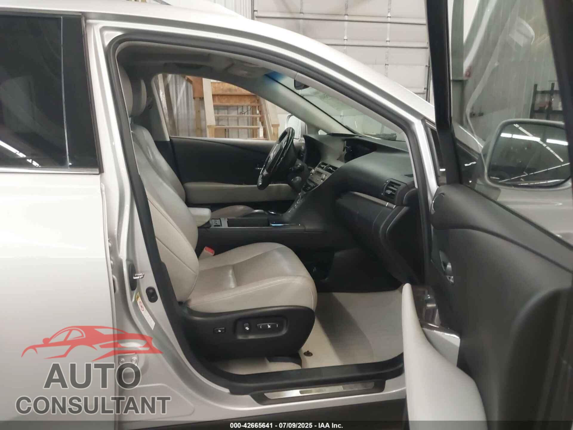 LEXUS RX 350 2013 - 2T2ZK1BA7DC093376