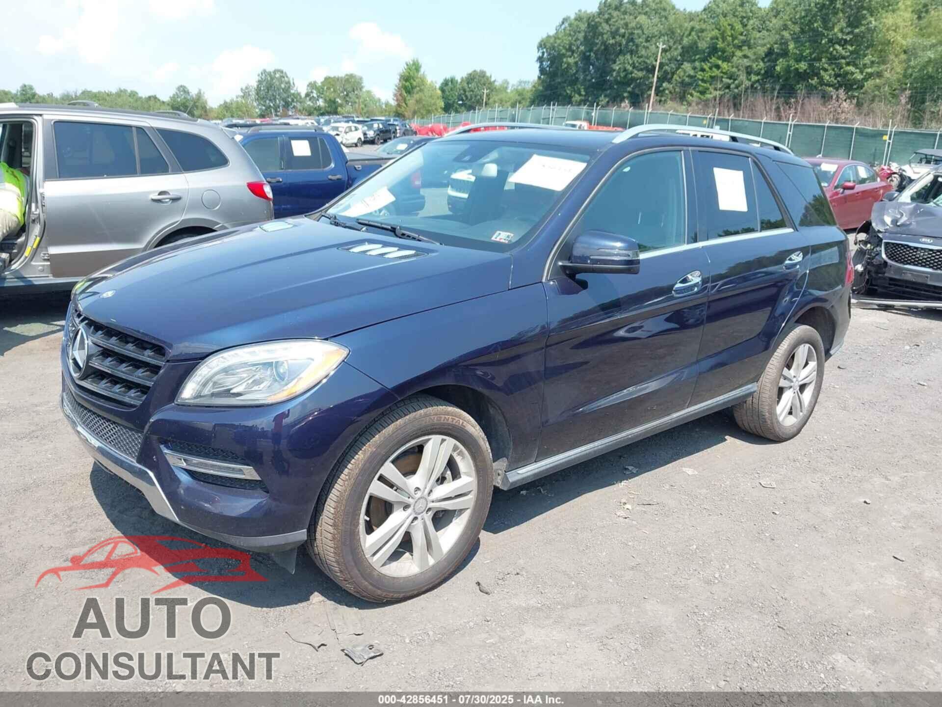 MERCEDES-BENZ ML 350 2015 - 4JGDA5HB2FA482602