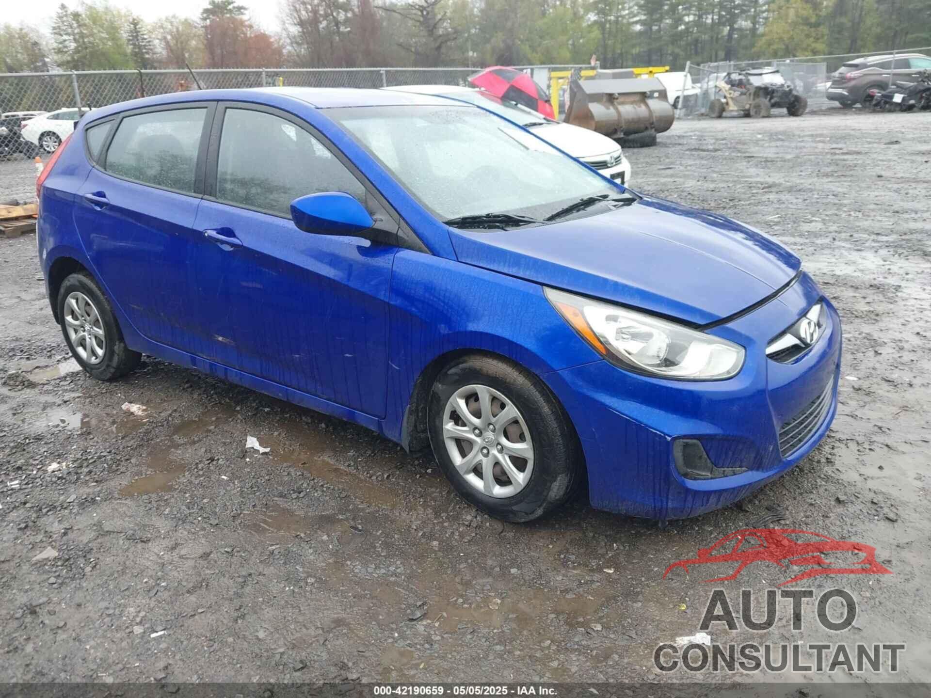HYUNDAI ACCENT 2012 - KMHCT5AE3CU058530