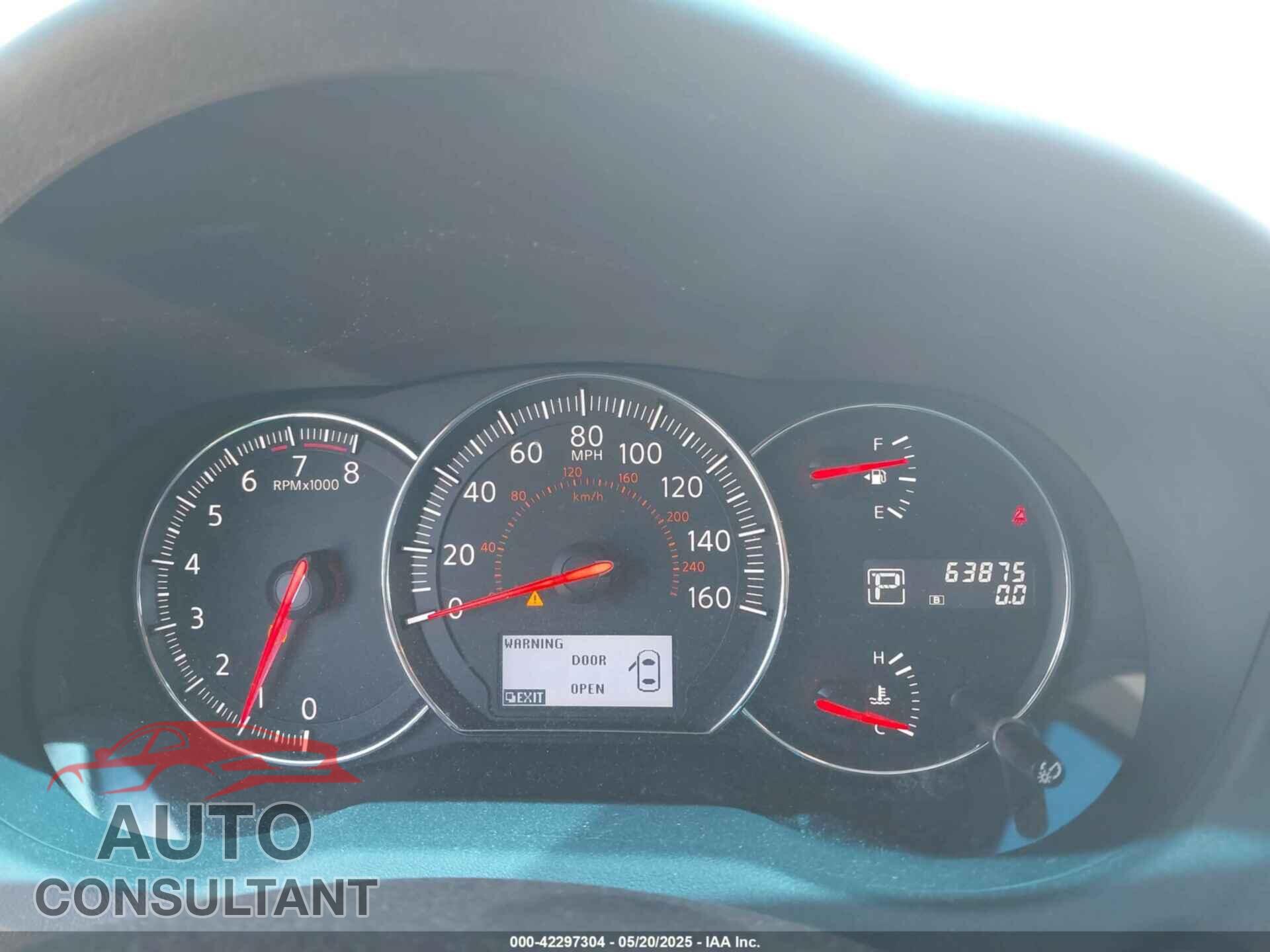 NISSAN MAXIMA 2012 - 1N4AA5AP1CC801460