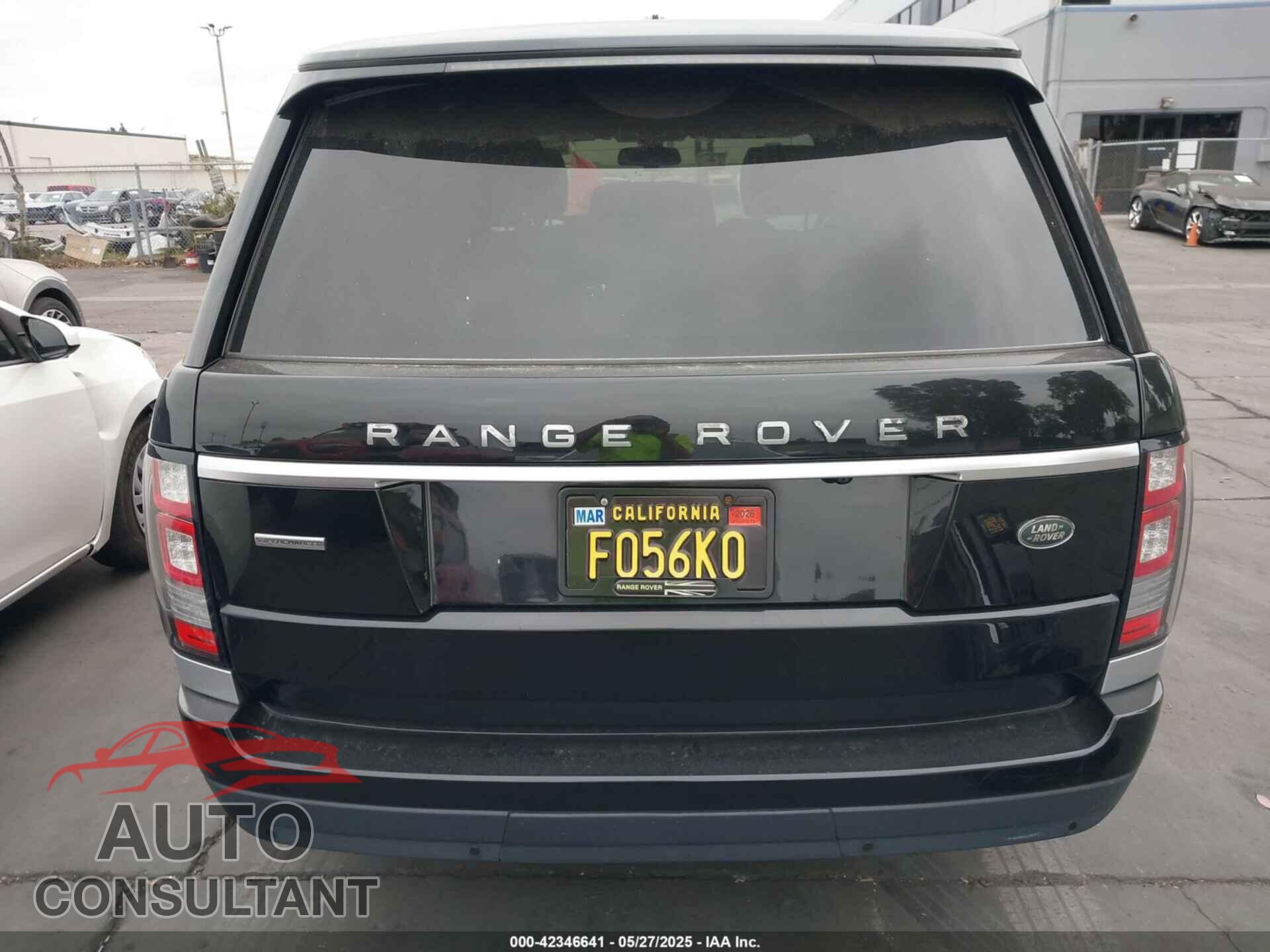 LAND ROVER RANGE ROVER 2014 - SALGS2EF9EA151060
