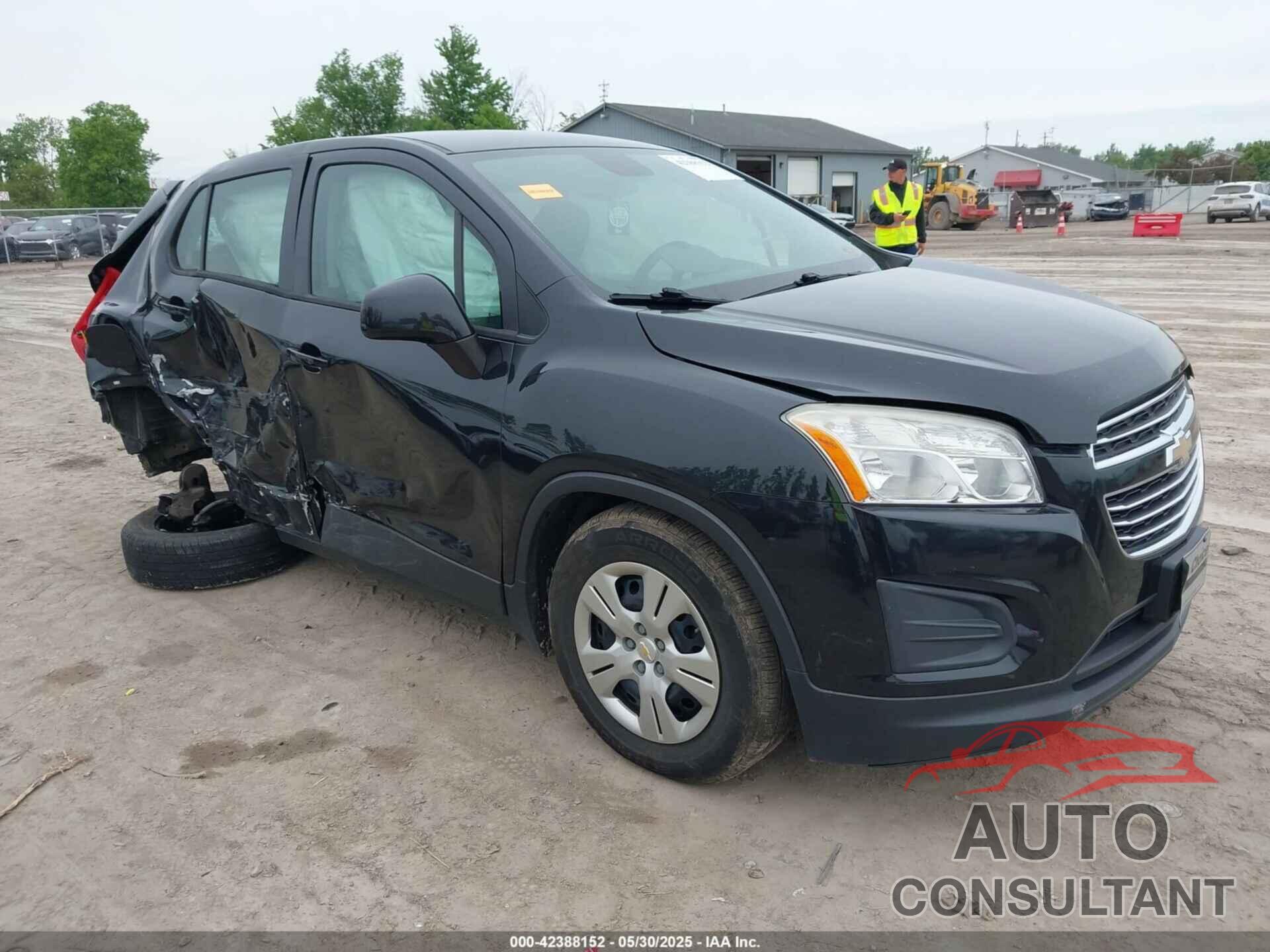 CHEVROLET TRAX 2016 - KL7CJKSB3GB559218