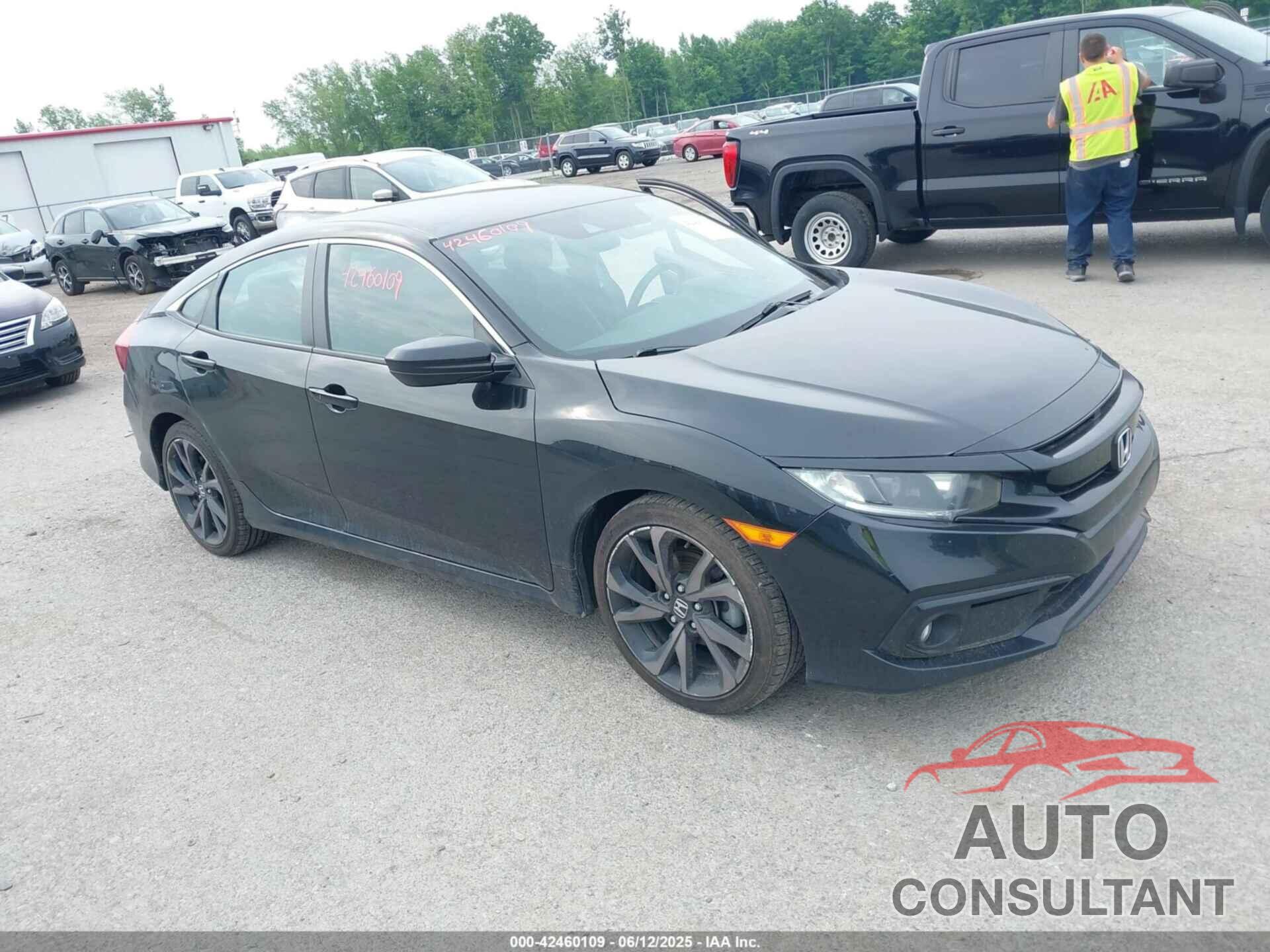 HONDA CIVIC 2020 - 2HGFC2F86LH565235