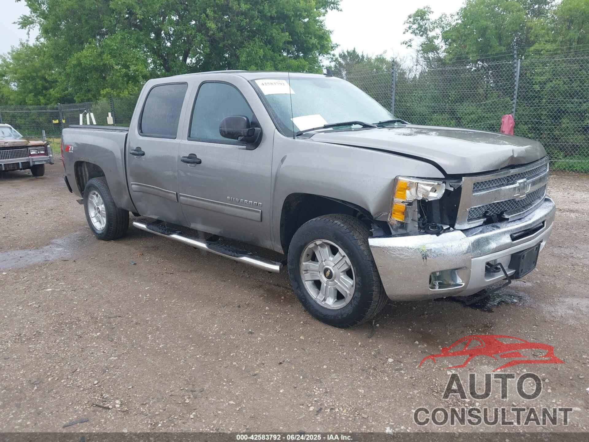 CHEVROLET SILVERADO 1500 2013 - 3GCPKSE76DG166860