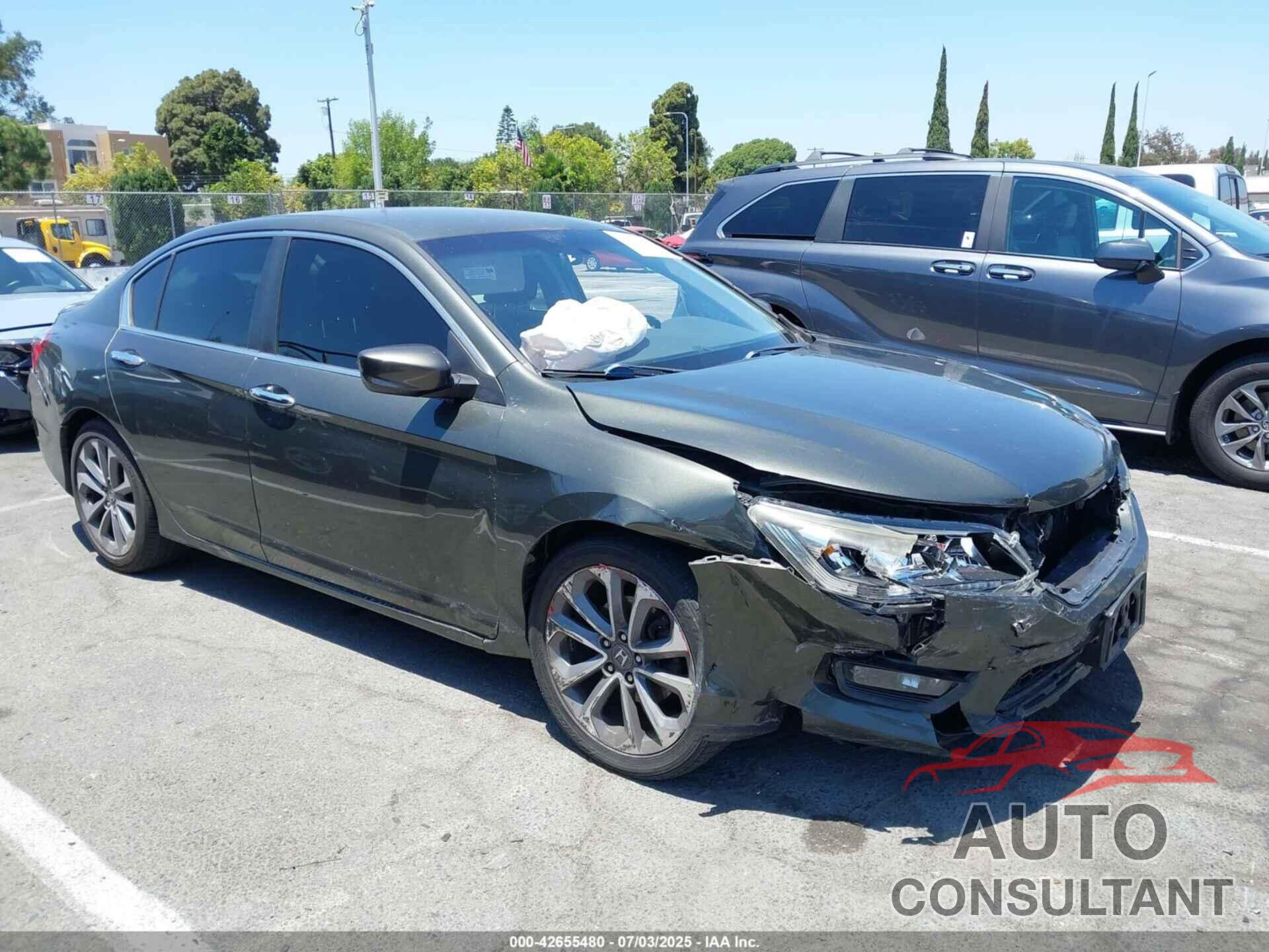 HONDA ACCORD 2015 - 1HGCR2F55FA009833