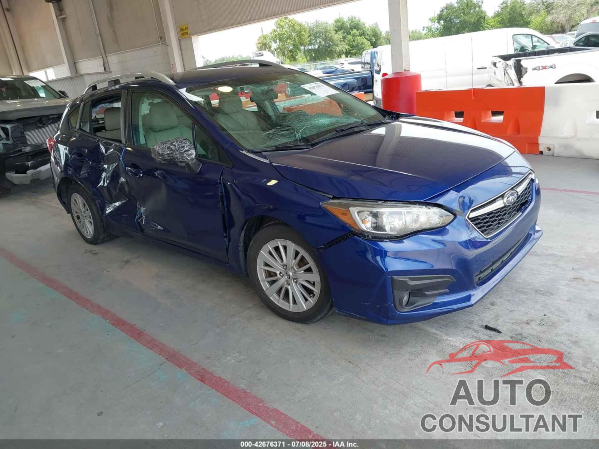 SUBARU IMPREZA 2018 - 4S3GTAD60J3702202