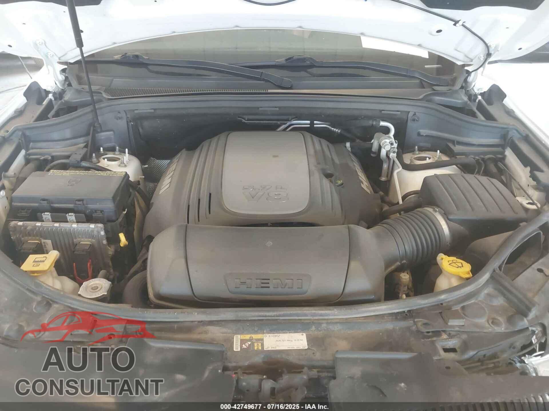 DODGE DURANGO 2017 - 1C4SDJET5HC720913