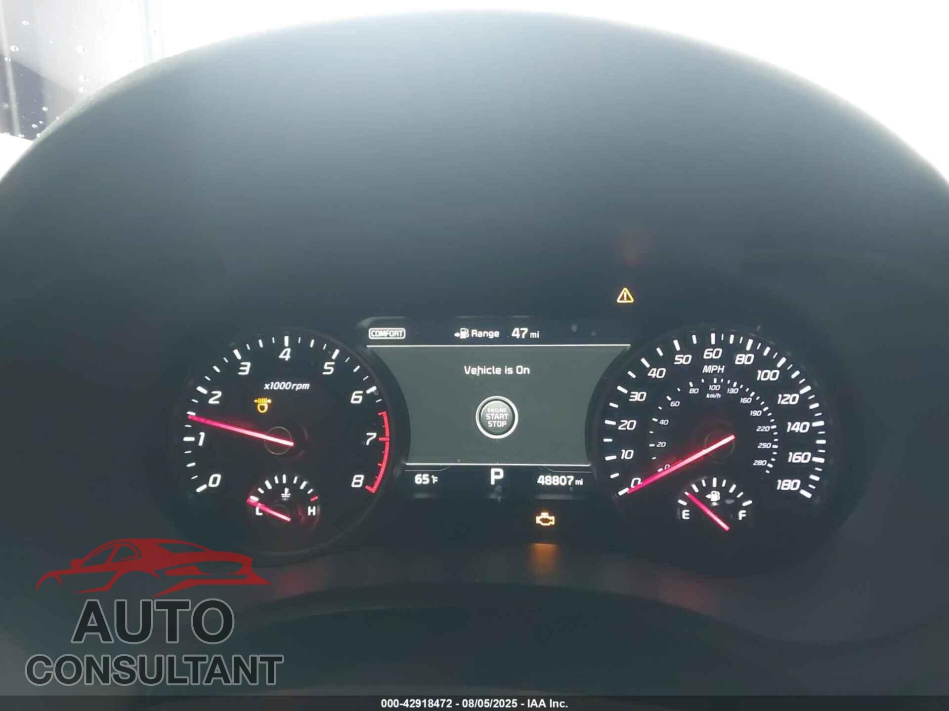 KIA STINGER 2019 - KNAE55LC6K6054362