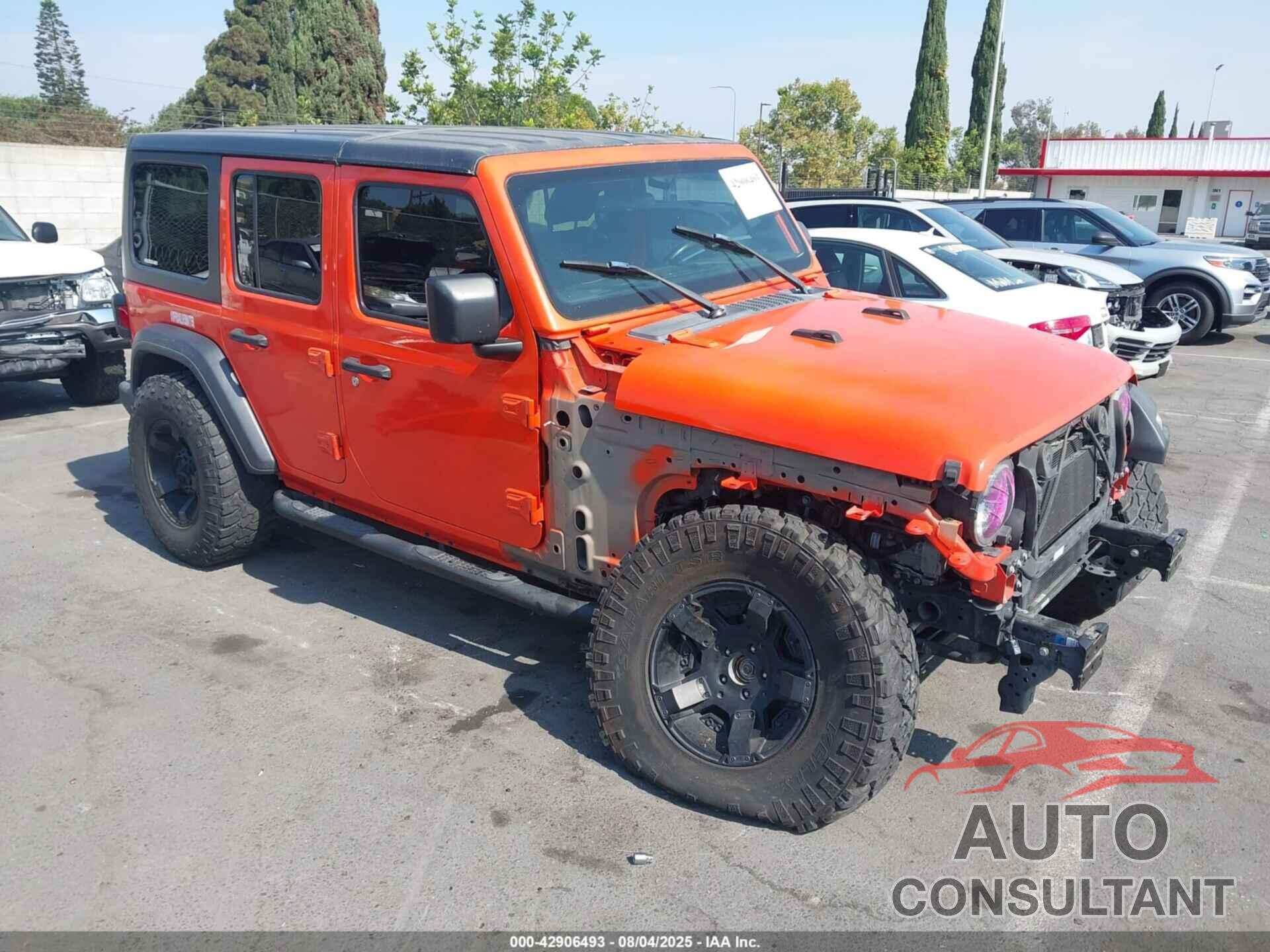 JEEP WRANGLER UNLIMITED 2019 - 1C4HJXDN1KW639888