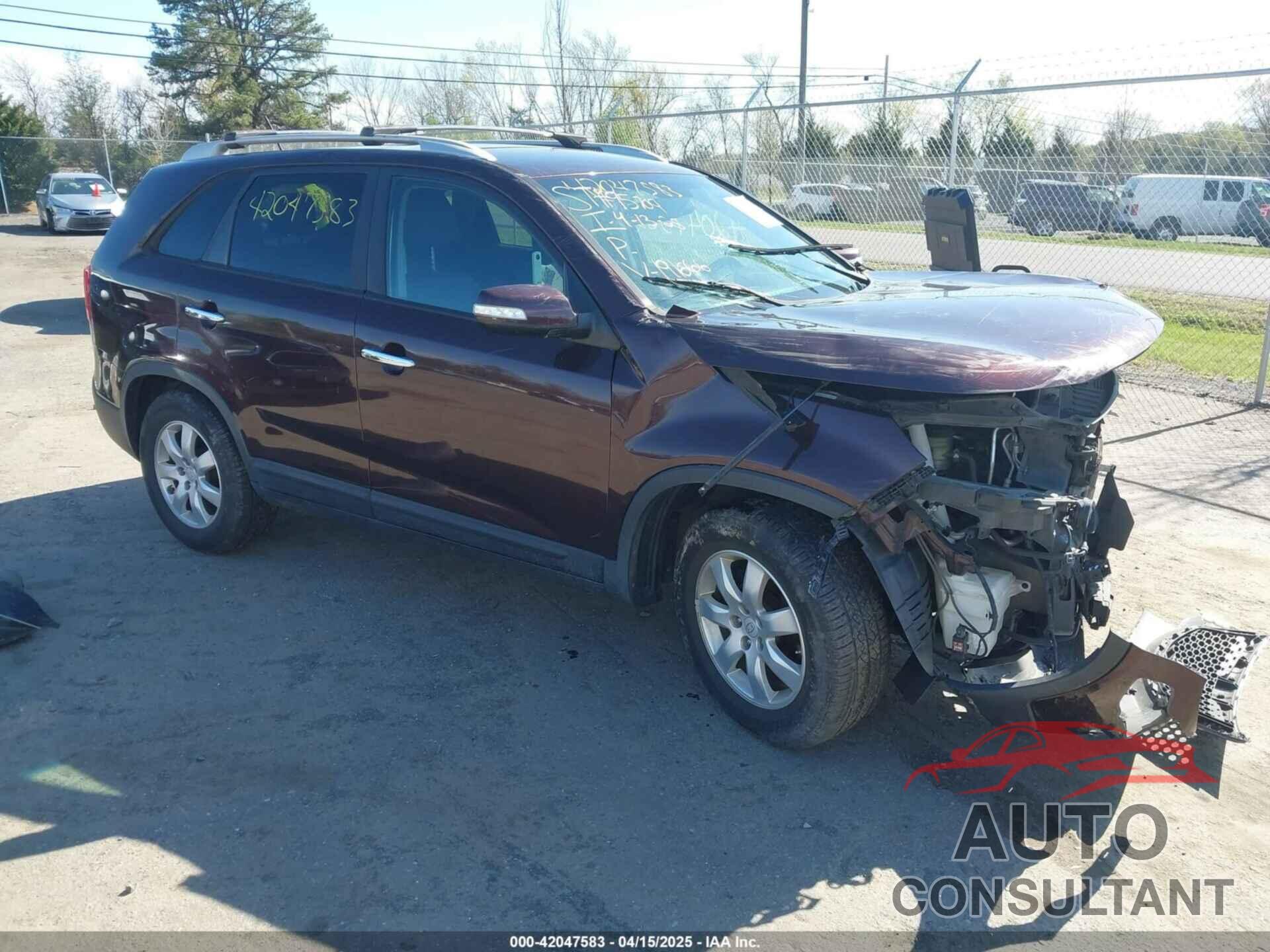 KIA SORENTO 2012 - 5XYKT4A67CG191666