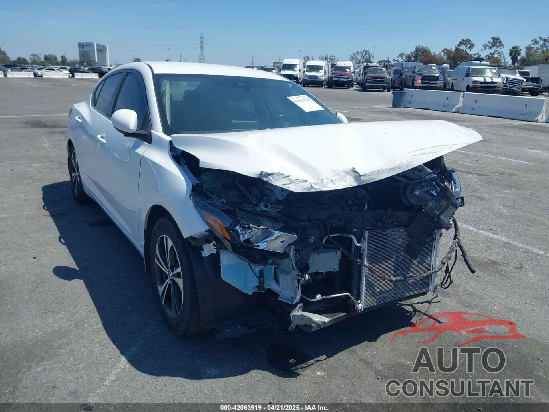 NISSAN SENTRA 2022 - 3N1AB8CV0NY248964