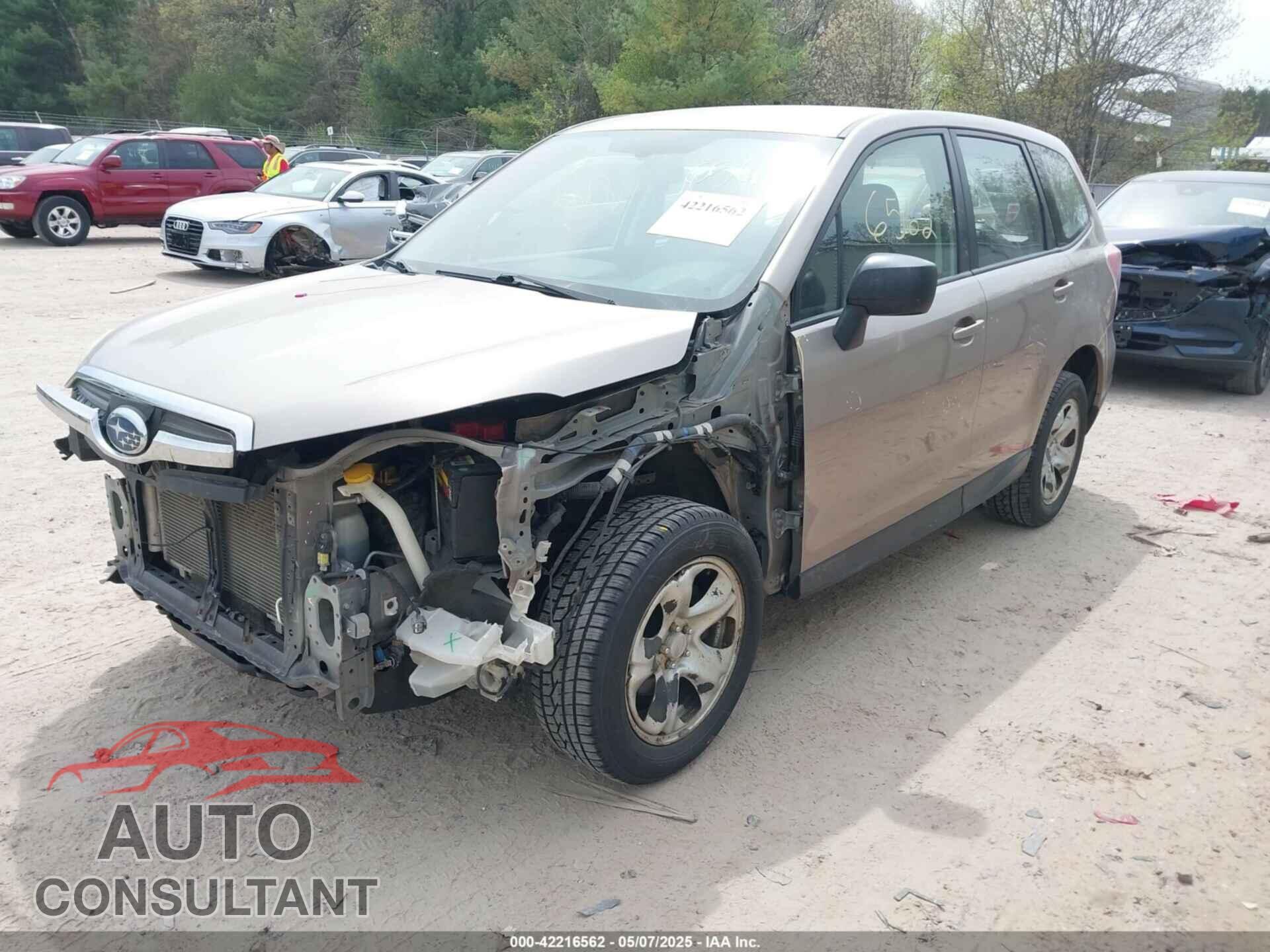 SUBARU FORESTER 2014 - JF2SJAAC2EH542098