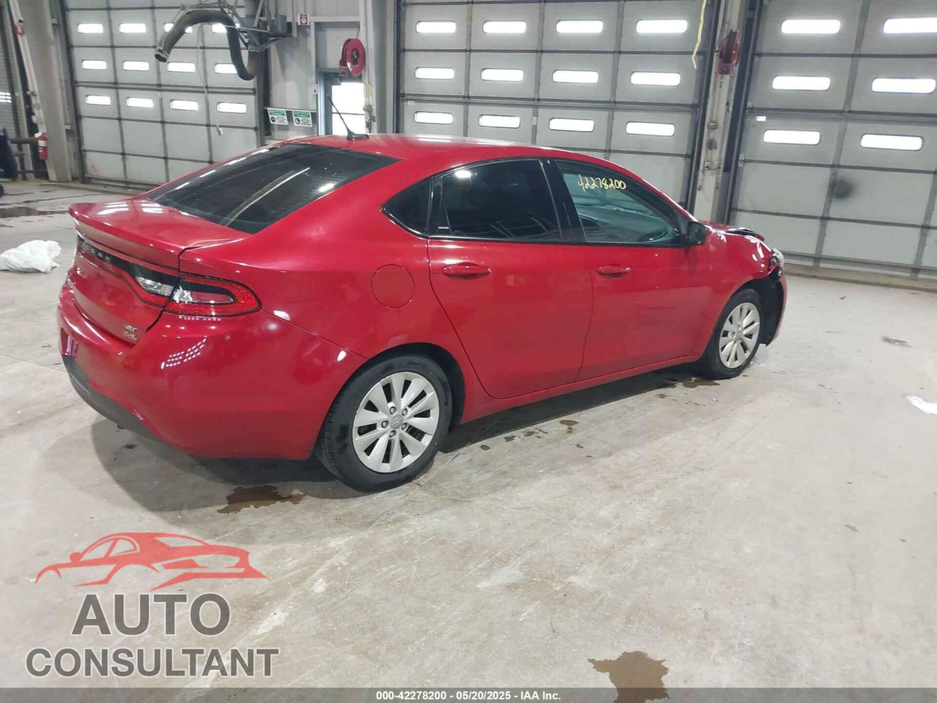 DODGE DART 2014 - 1C3CDFBB2ED667420