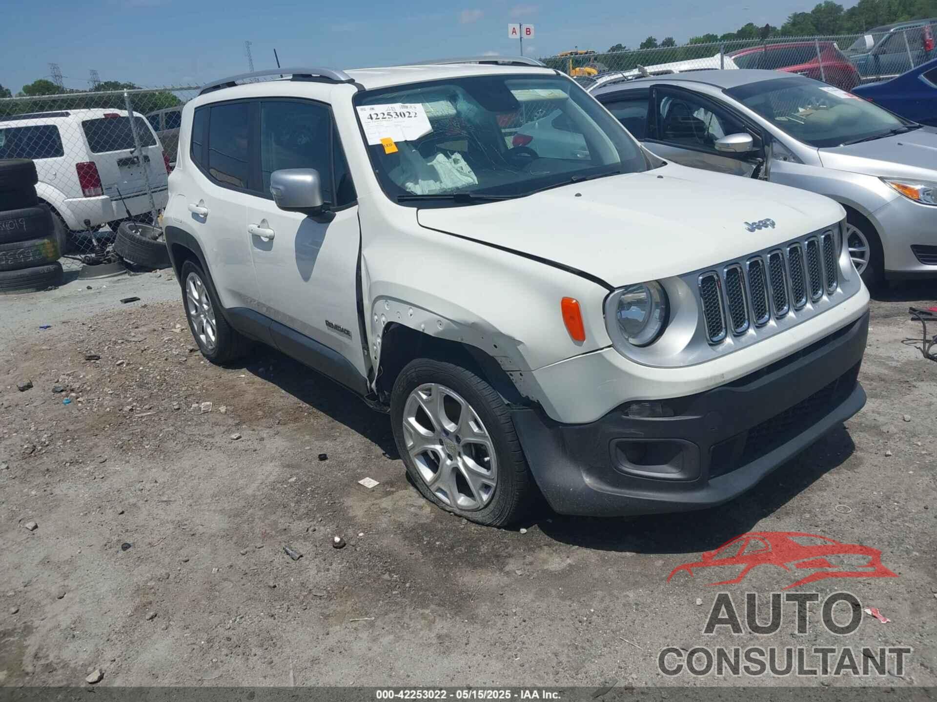 JEEP RENEGADE 2018 - ZACCJADB8JPJ06197