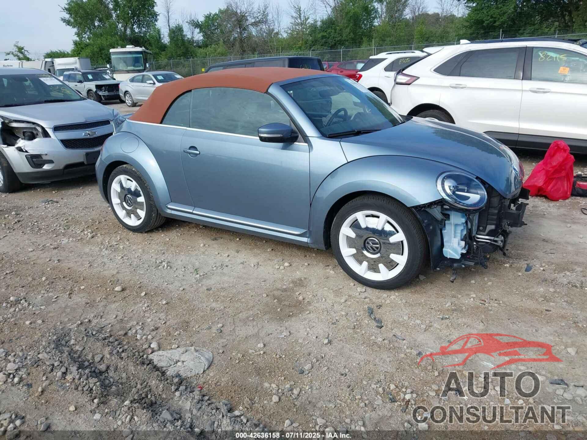 VOLKSWAGEN BEETLE 2019 - 3VW5DAAT1KM505762