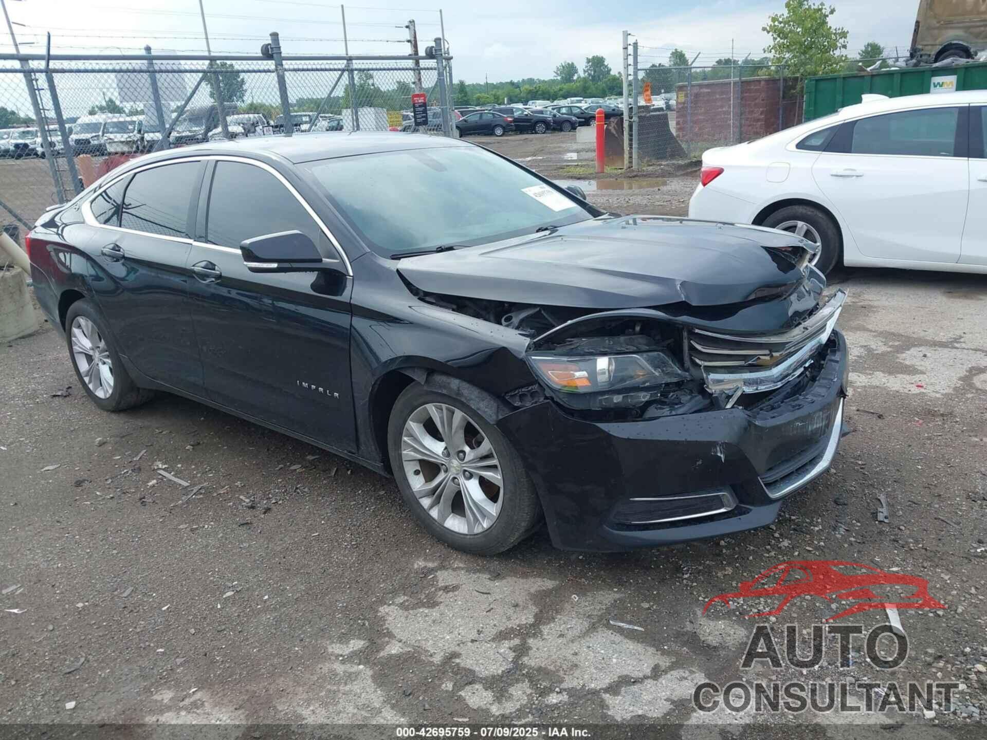 CHEVROLET IMPALA 2015 - 2G1115SL5F9218979