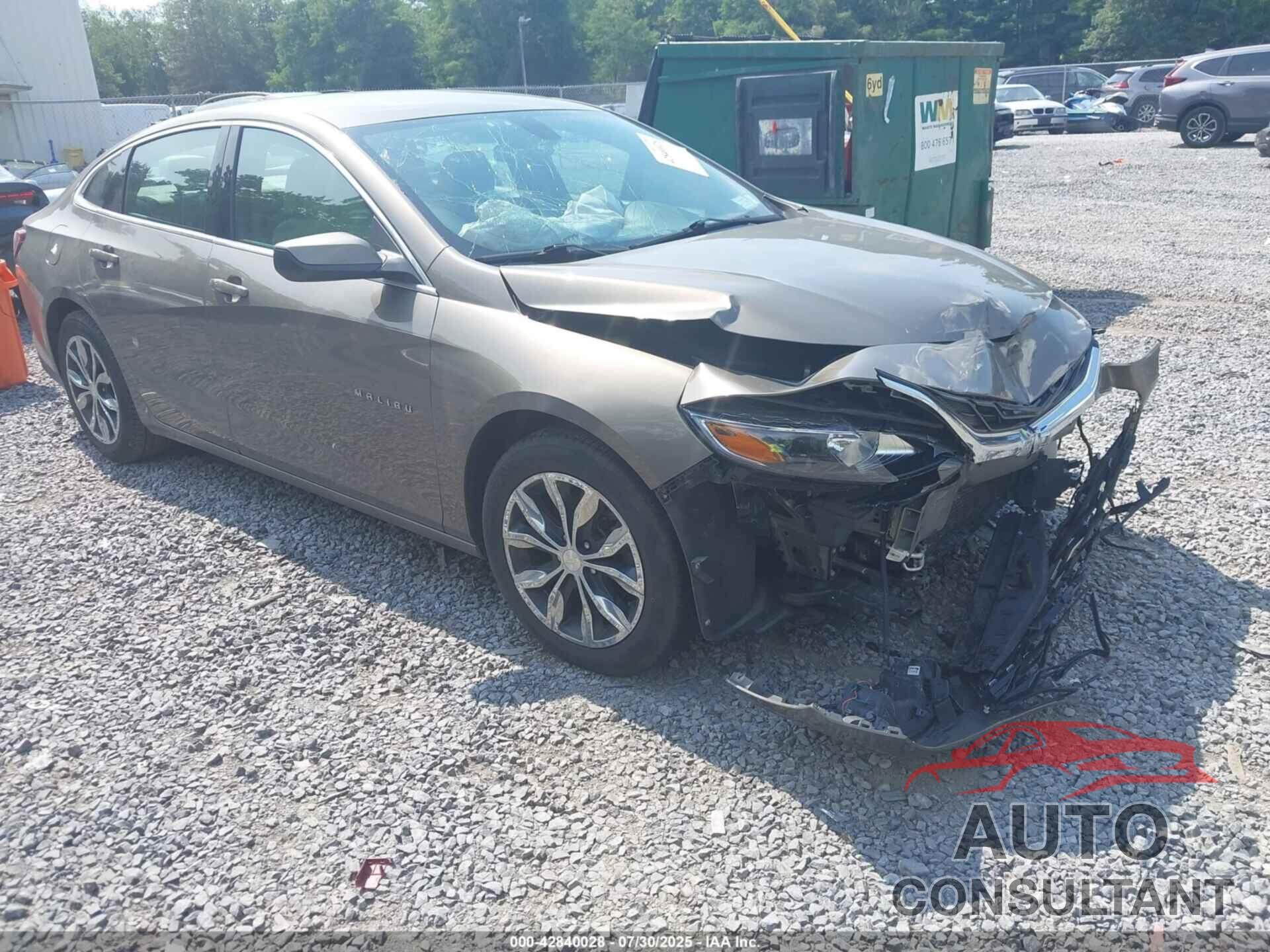 CHEVROLET MALIBU 2020 - 1G1ZD5ST2LF074515