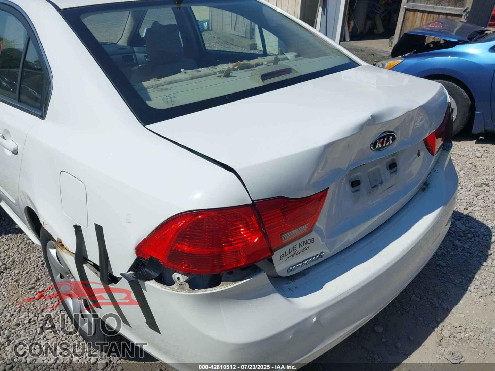 KIA OPTIMA 2010 - KNAGG4A89A5376638
