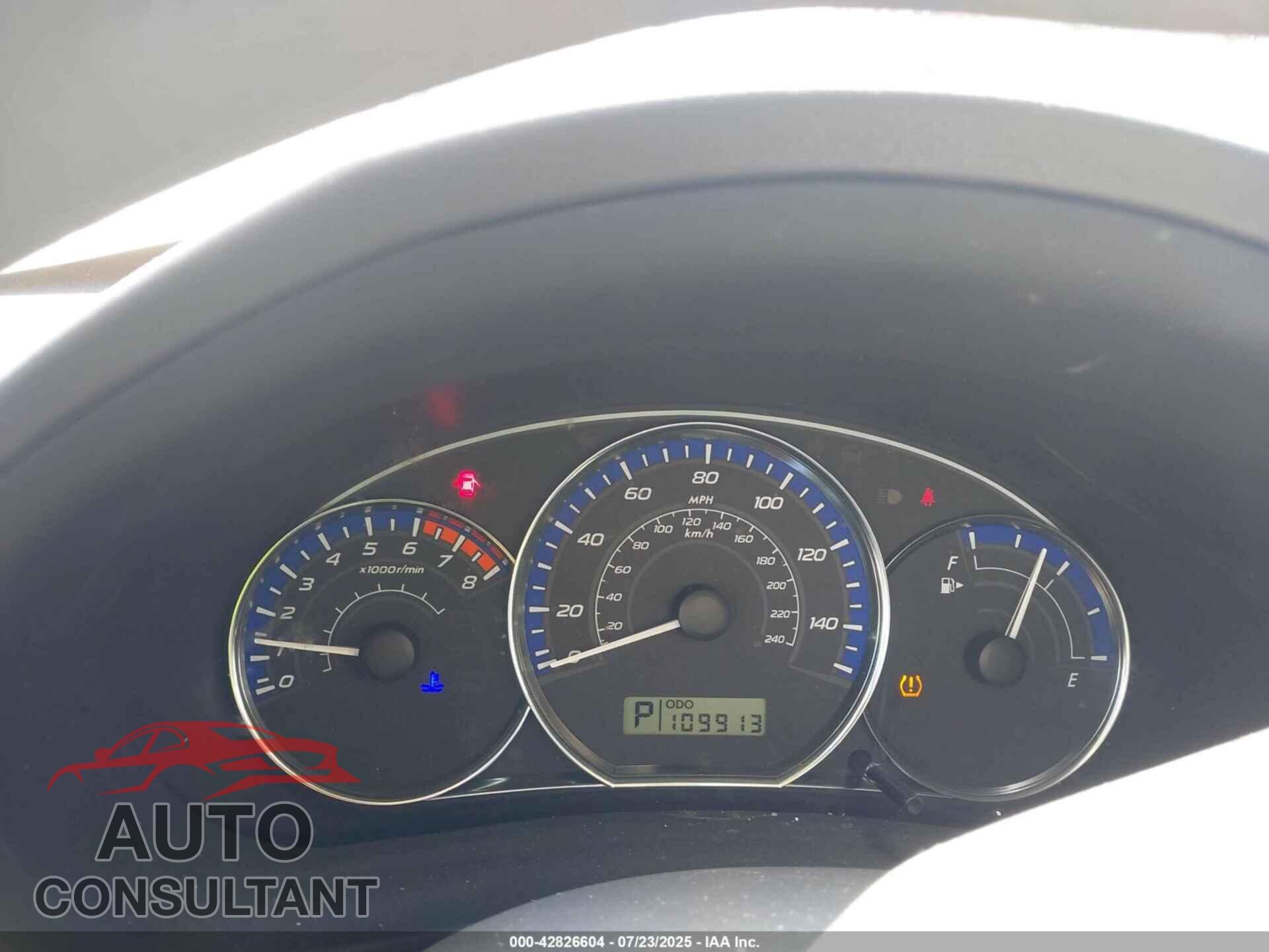 SUBARU FORESTER 2010 - JF2SH6CC5AH704130