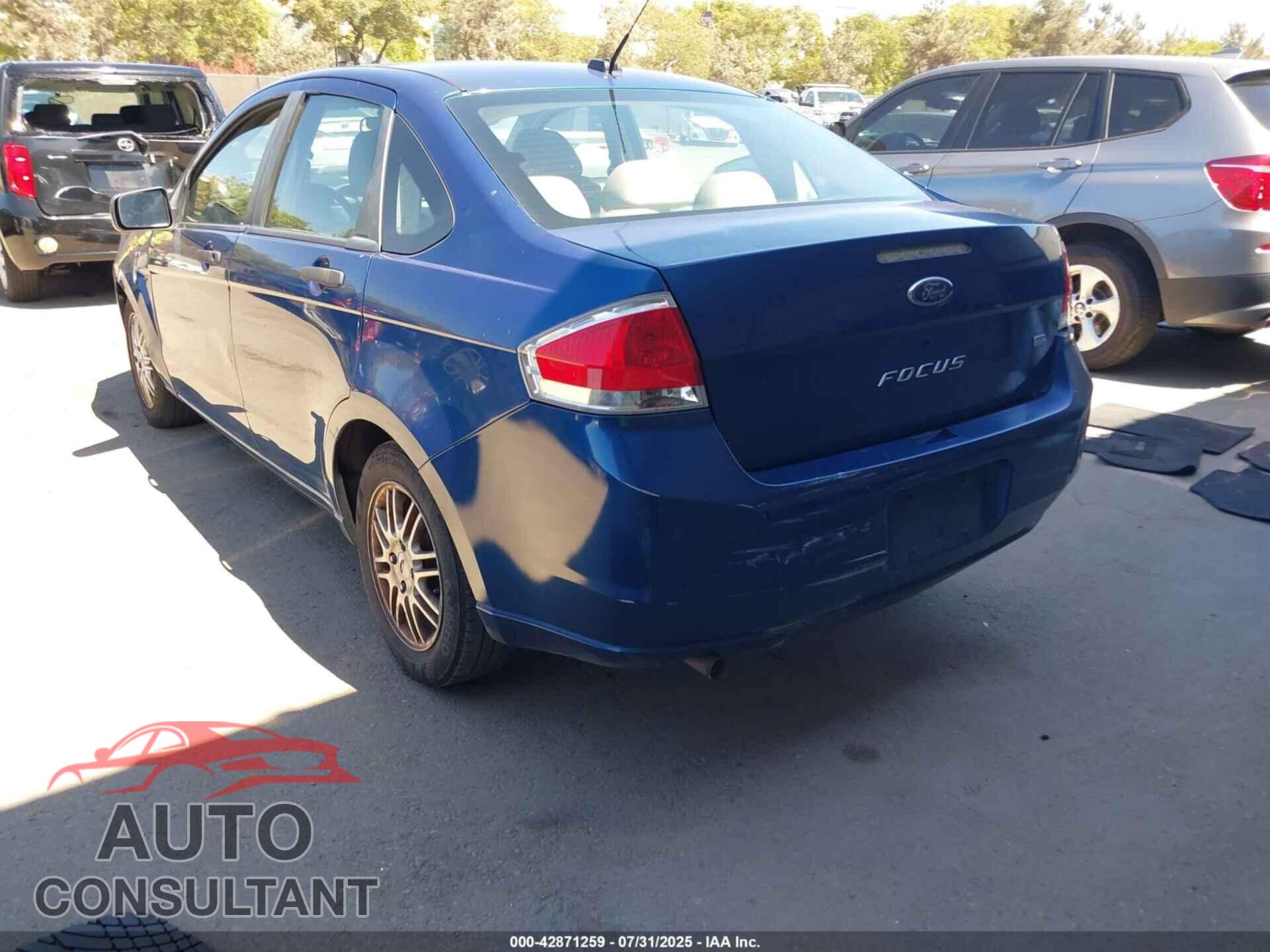 FORD FOCUS 2009 - 1FAHP35N69W149128