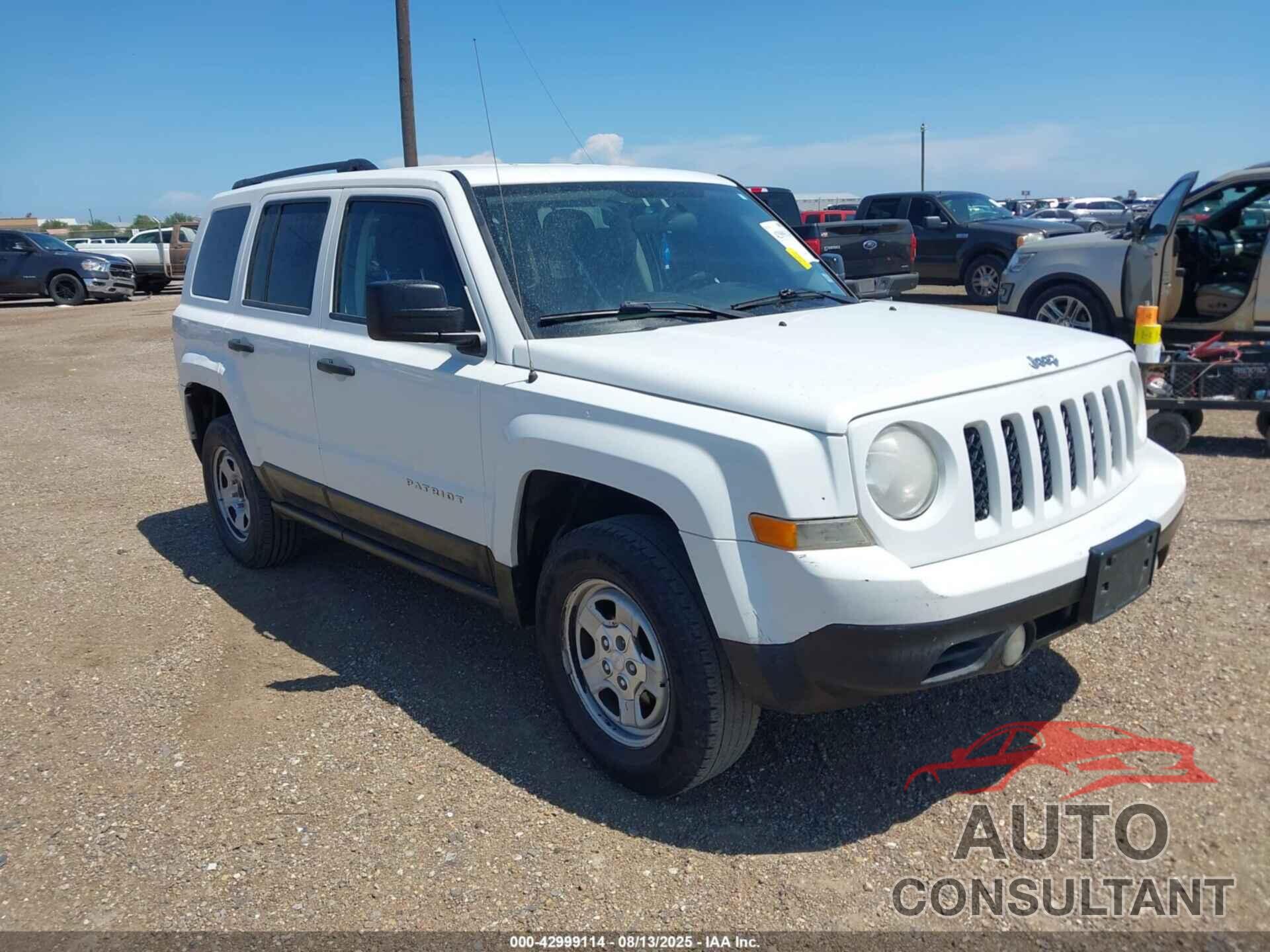 JEEP PATRIOT 2011 - 1J4NT1GA0BD162217