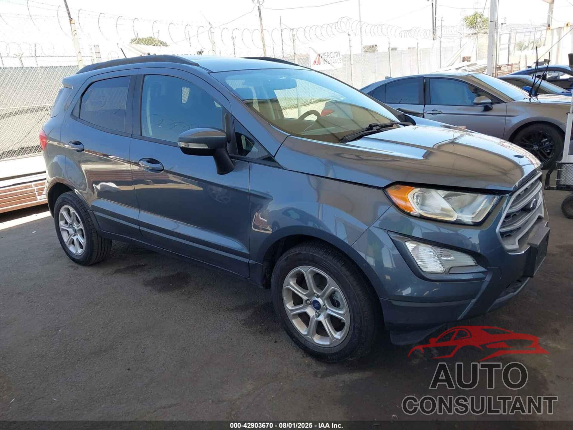 FORD ECOSPORT 2019 - MAJ3S2GE9KC261459