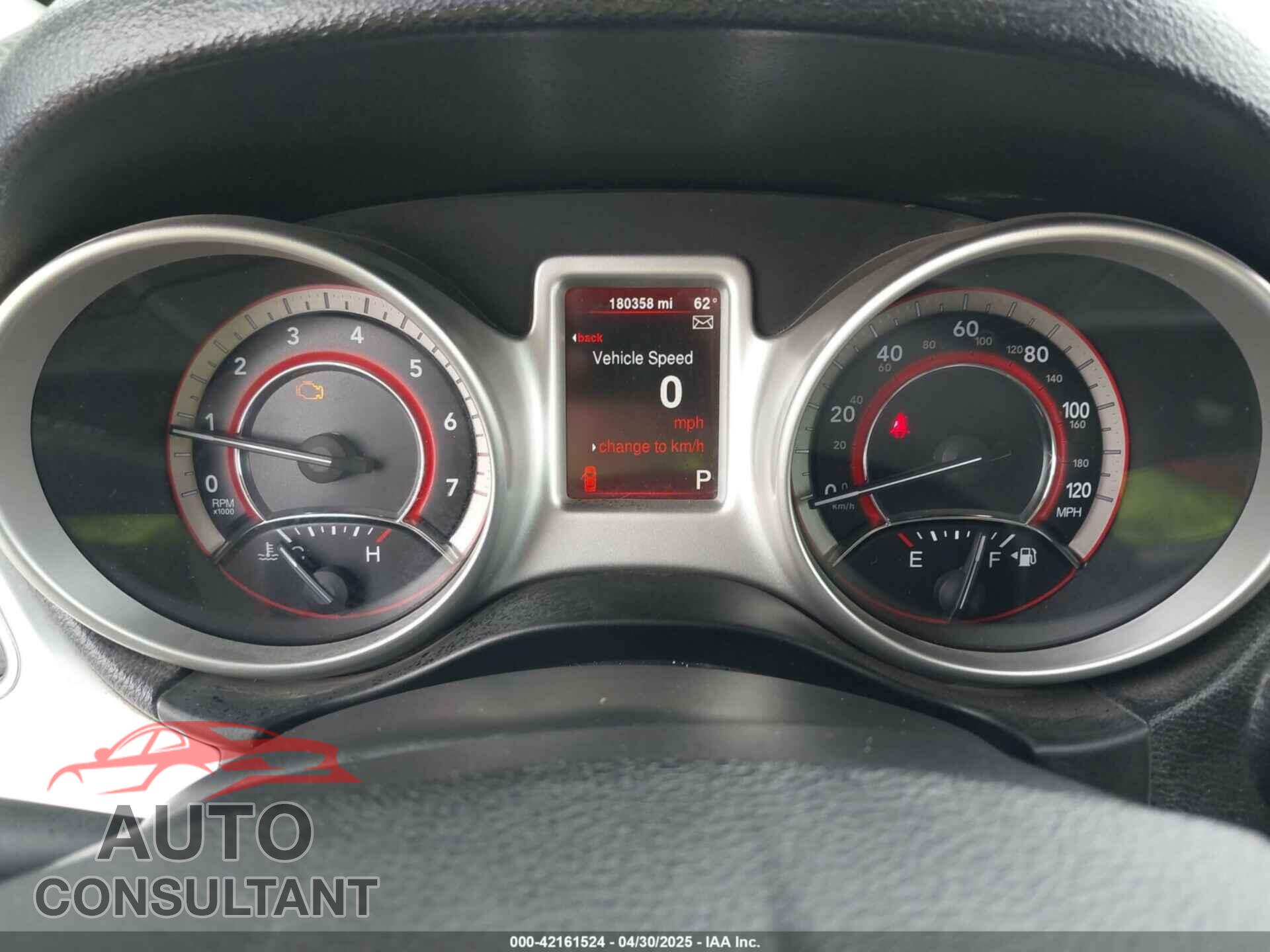 DODGE JOURNEY 2015 - 3C4PDCBG3FT628015