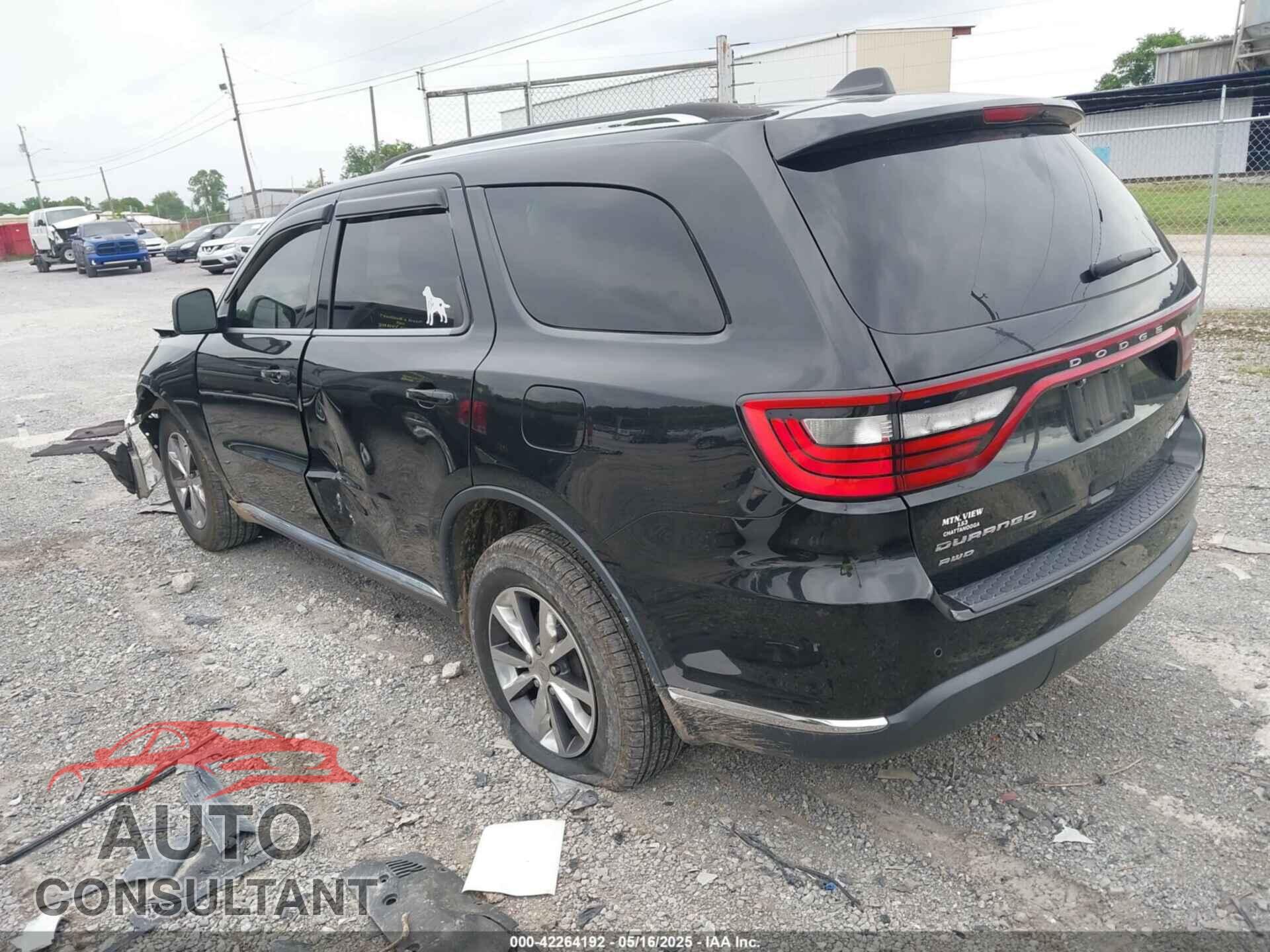 DODGE DURANGO 2016 - 1C4RDJDG3GC374717