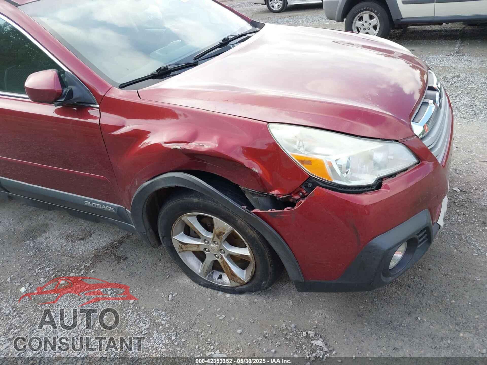 SUBARU OUTBACK 2014 - 4S4BRBLC0E3321988