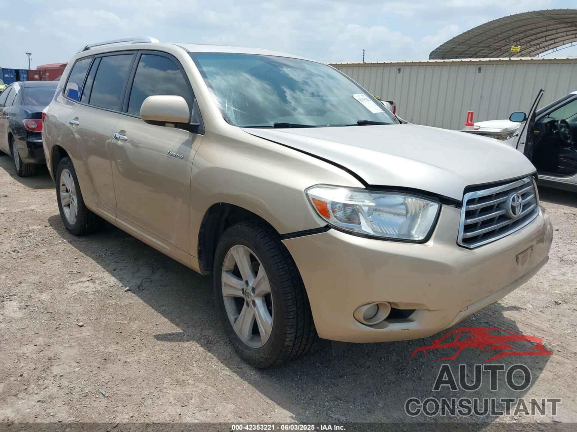 TOYOTA HIGHLANDER 2009 - JTEDS42A792078491