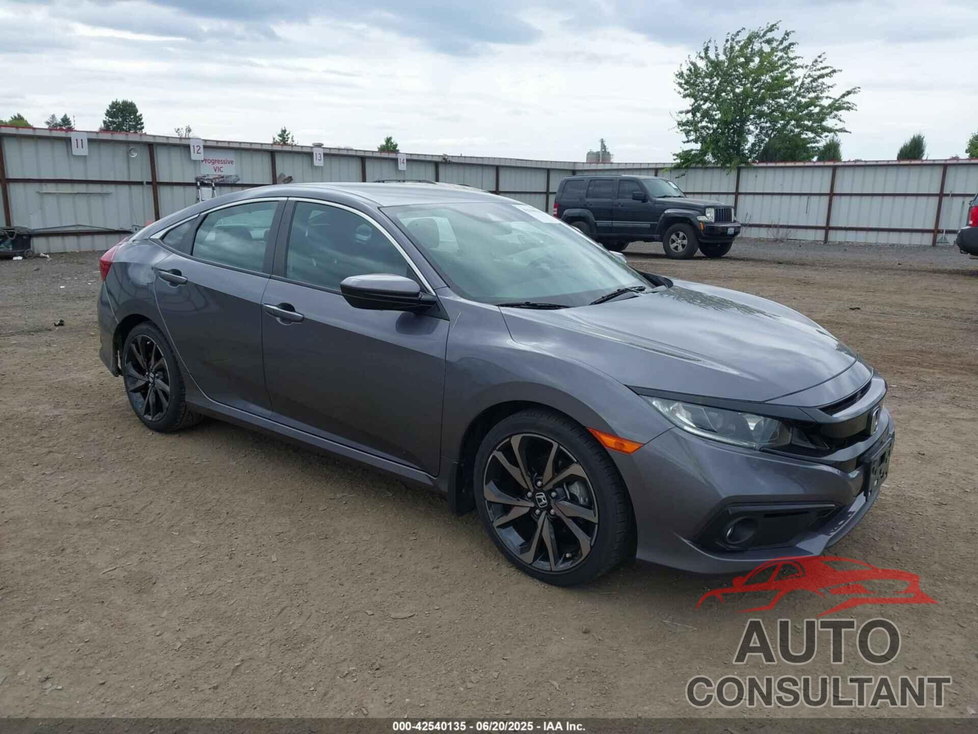 HONDA CIVIC 2019 - 2HGFC2F89KH500846
