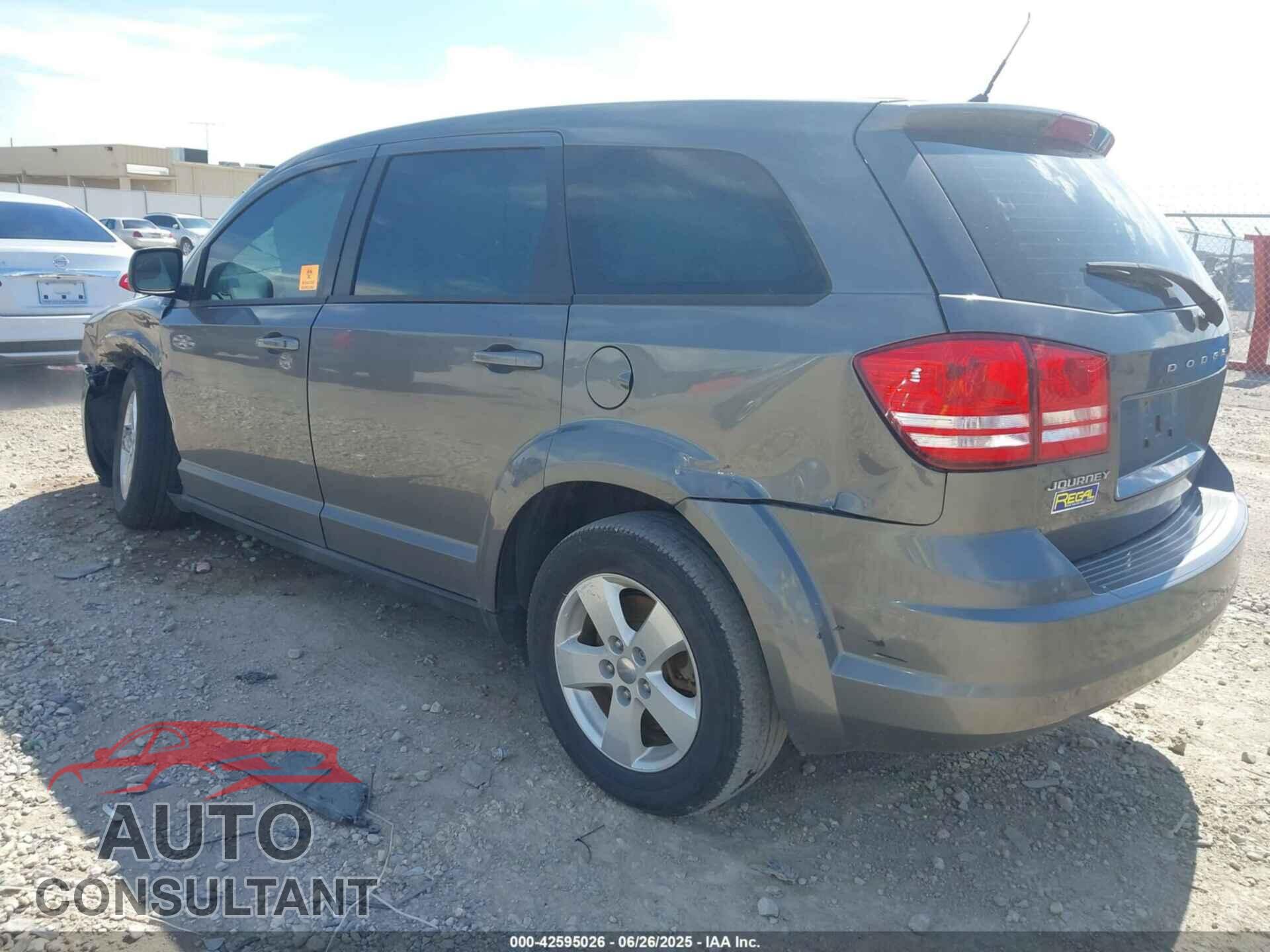 DODGE JOURNEY 2013 - 3C4PDCAB7DT558425