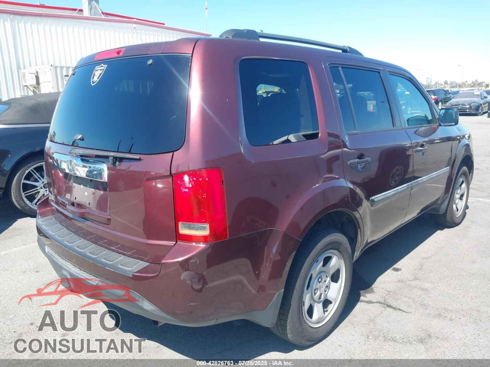 HONDA PILOT 2014 - 5FNYF3H26EB022862