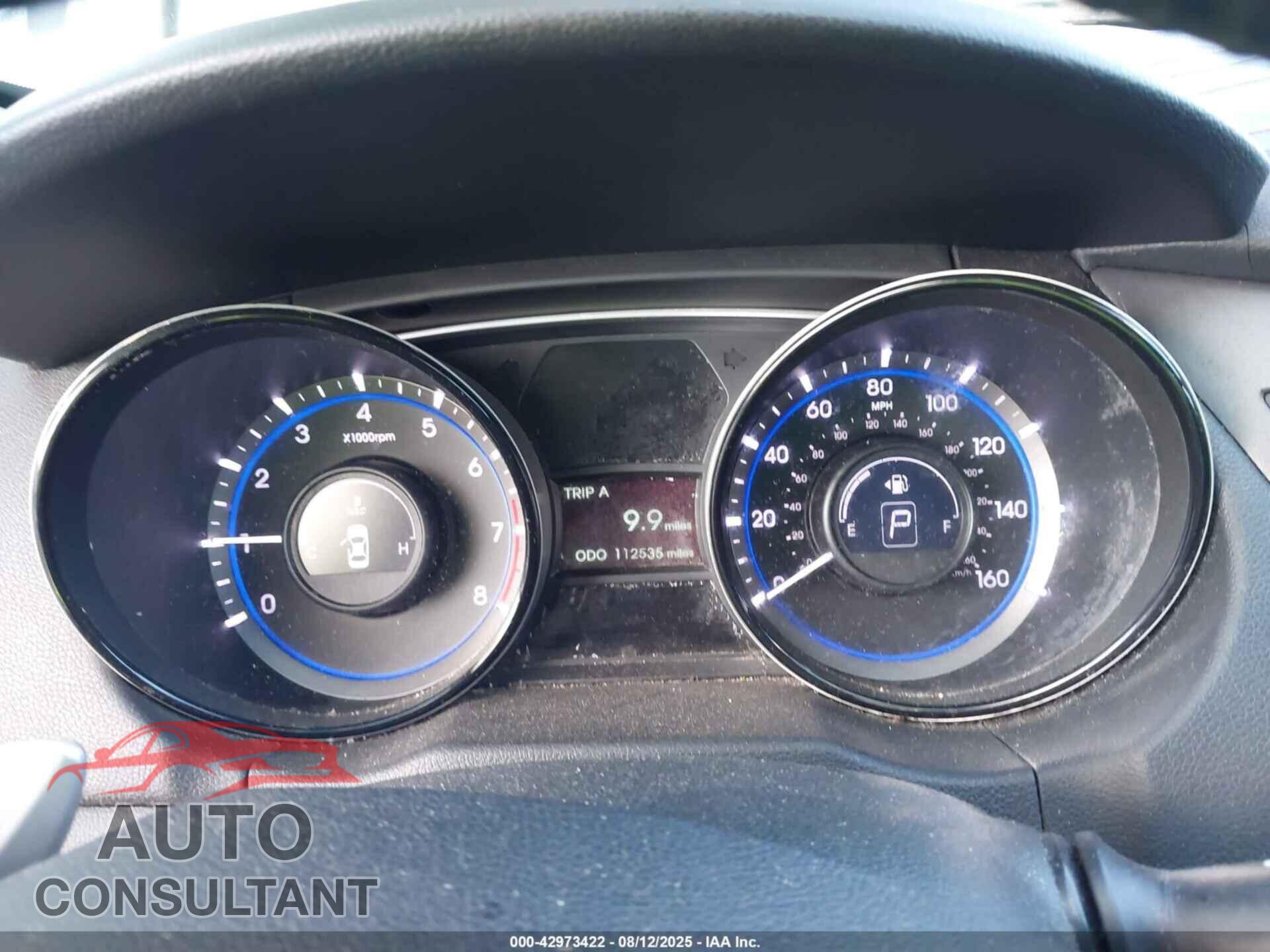 HYUNDAI SONATA 2013 - 5NPEC4AC0DH659959