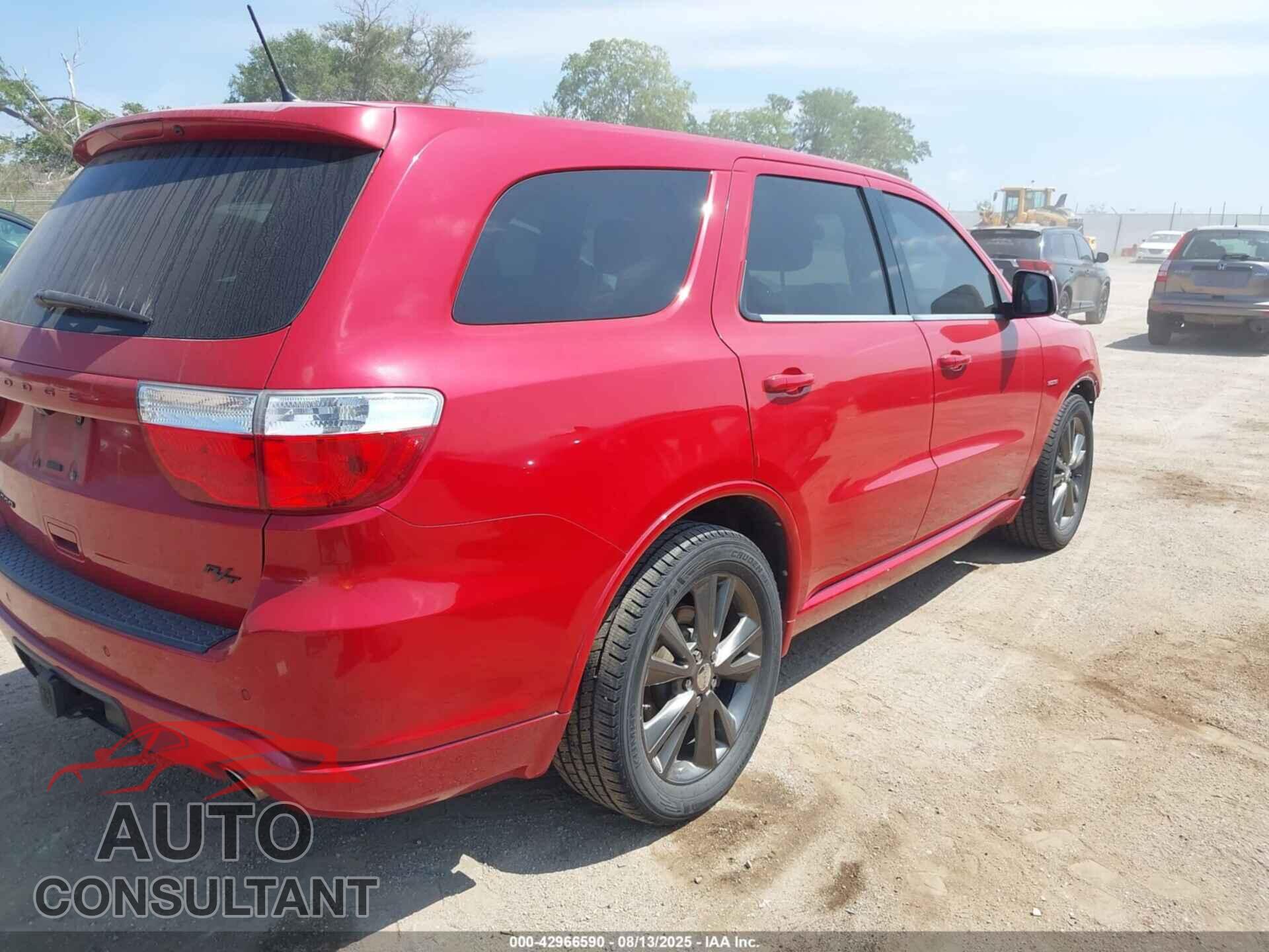 DODGE DURANGO 2012 - 1C4SDJCT0CC116519