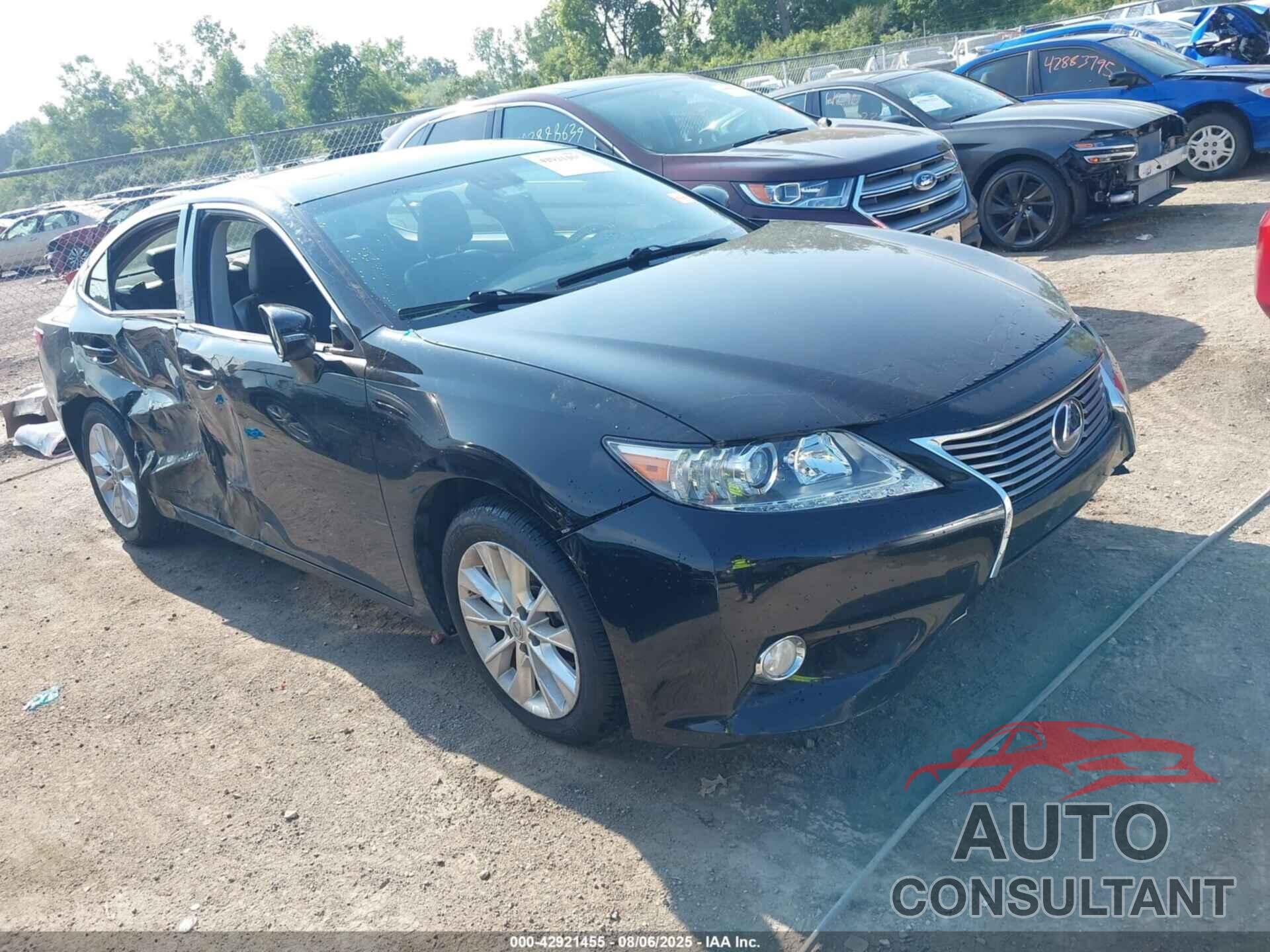 LEXUS ES 300H 2013 - JTHBW1GG9D2031417