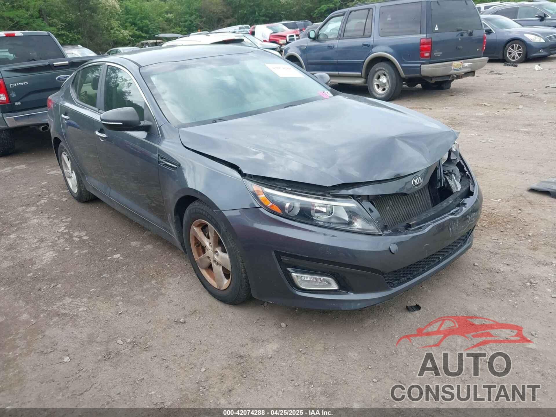 KIA OPTIMA 2015 - KNAGM4A75F5626707