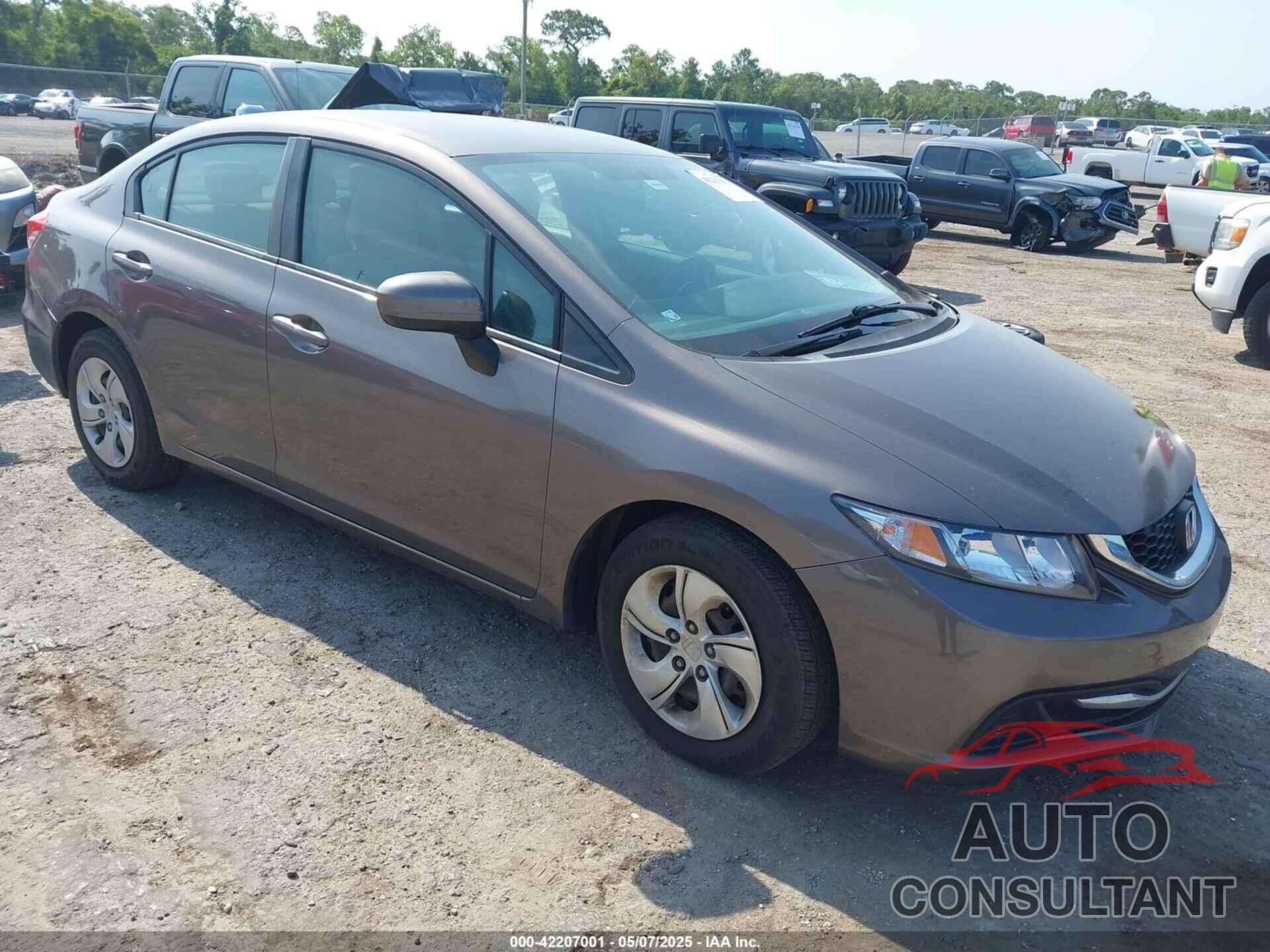 HONDA CIVIC 2015 - 19XFB2F53FE284761