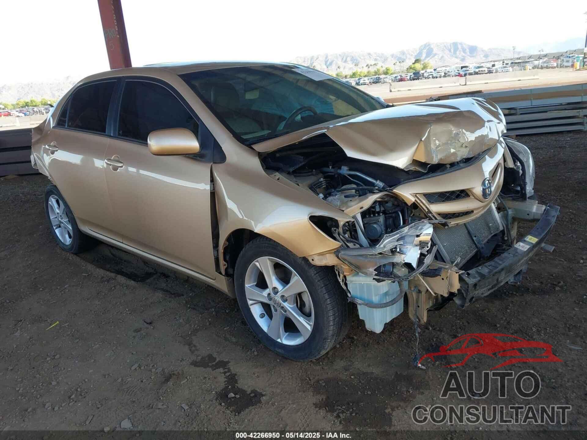 TOYOTA COROLLA 2012 - 2T1BU4EE5CC772576