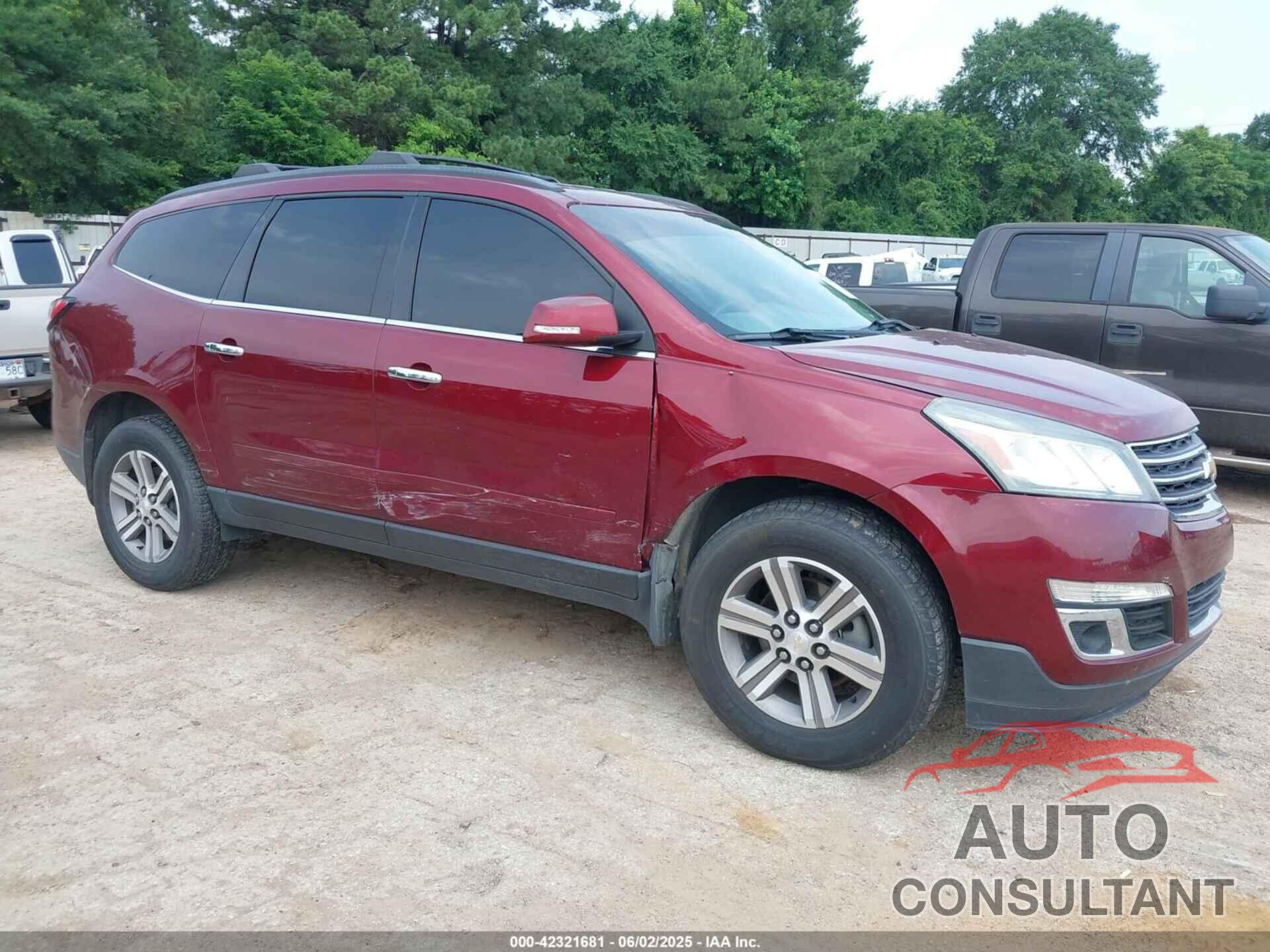 CHEVROLET TRAVERSE 2015 - 1GNKRHKD2FJ149615