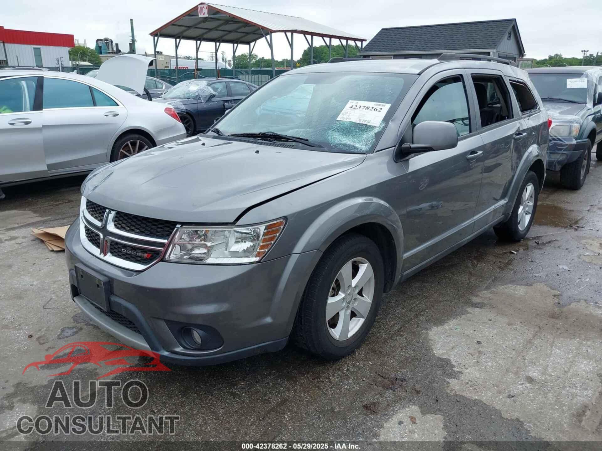 DODGE JOURNEY 2012 - 3C4PDCBB6CT392170