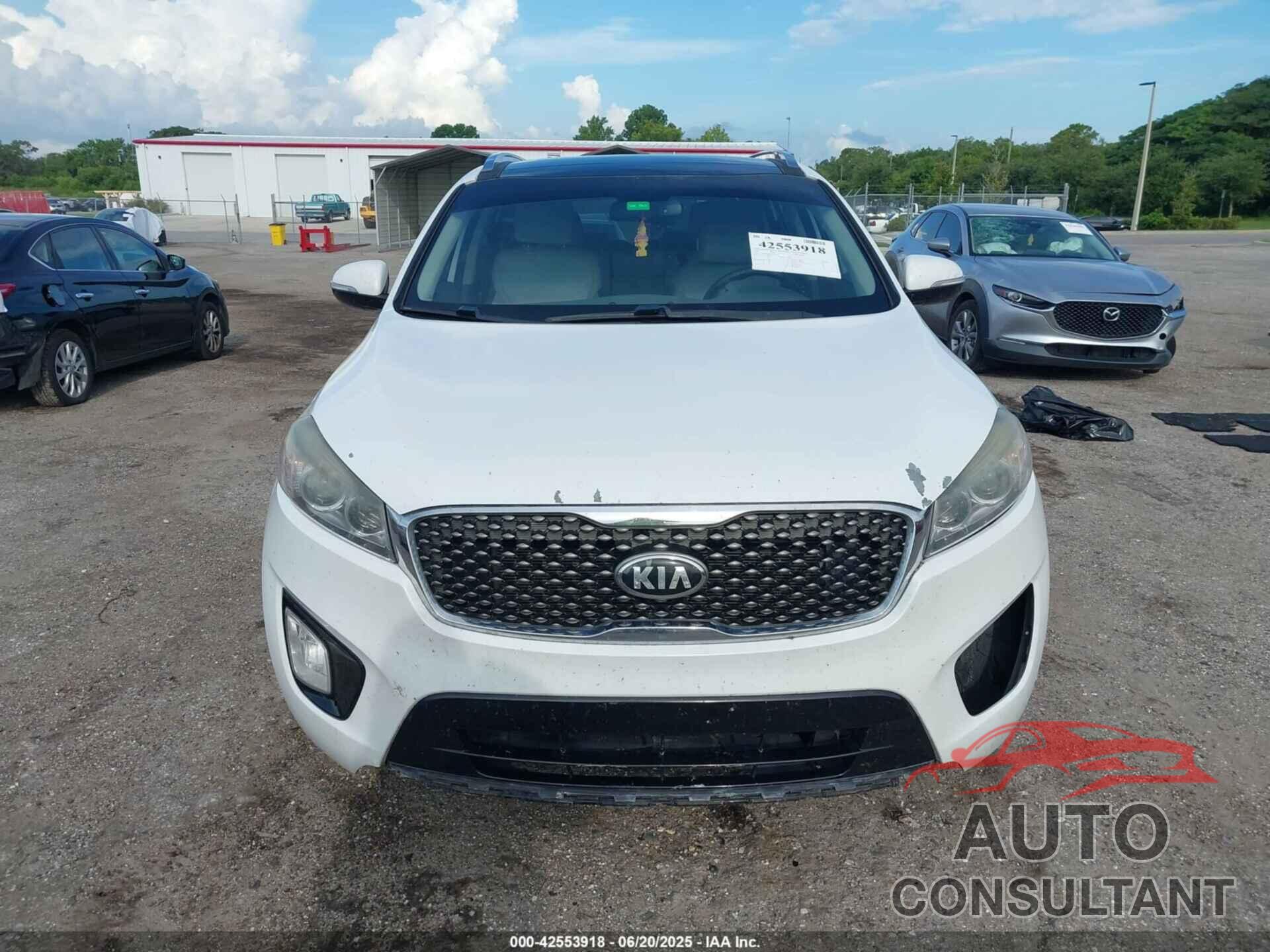KIA SORENTO 2017 - 5XYPK4A50HG308771