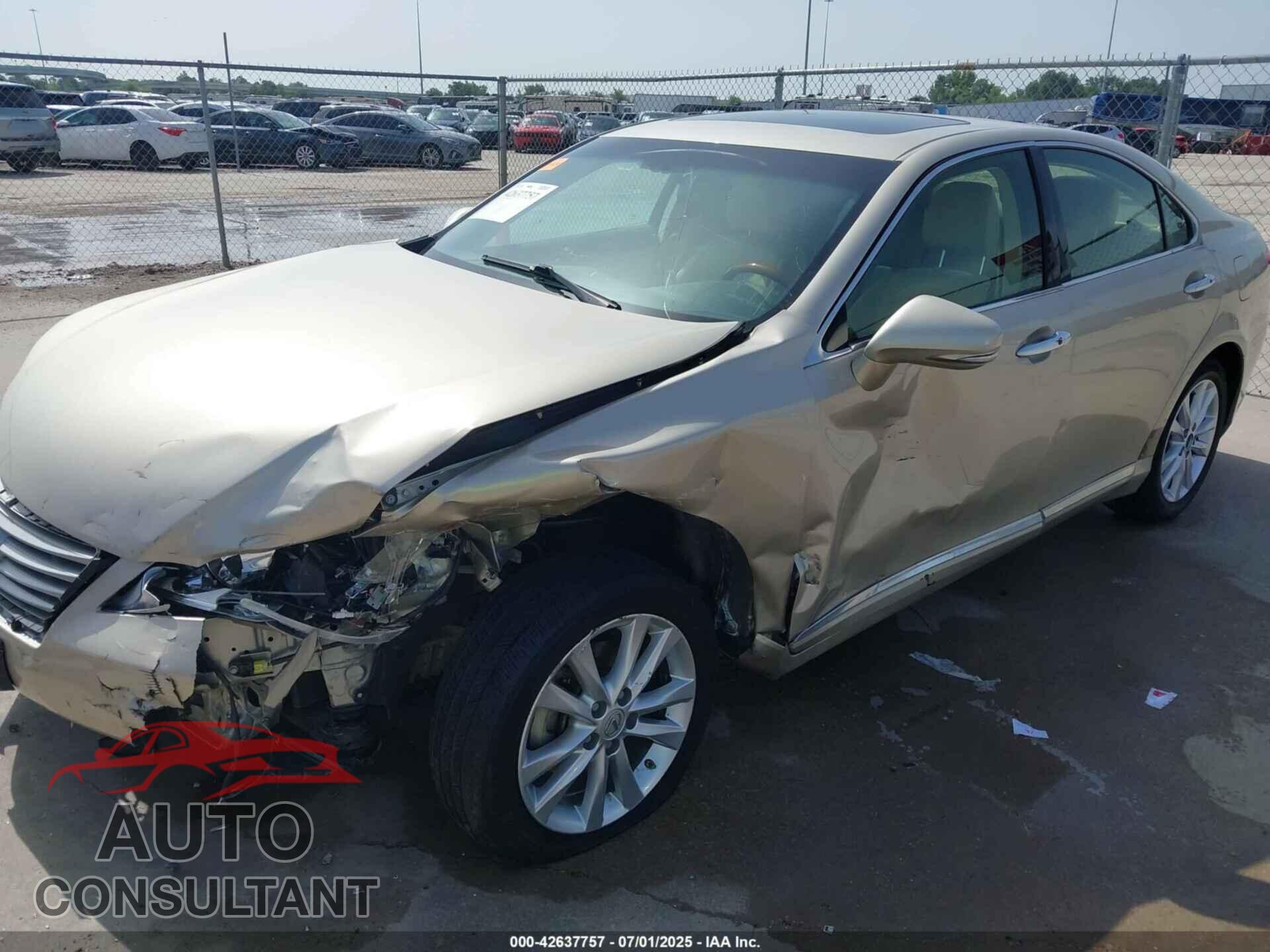 LEXUS ES 2012 - JTHBK1EG2C2511795