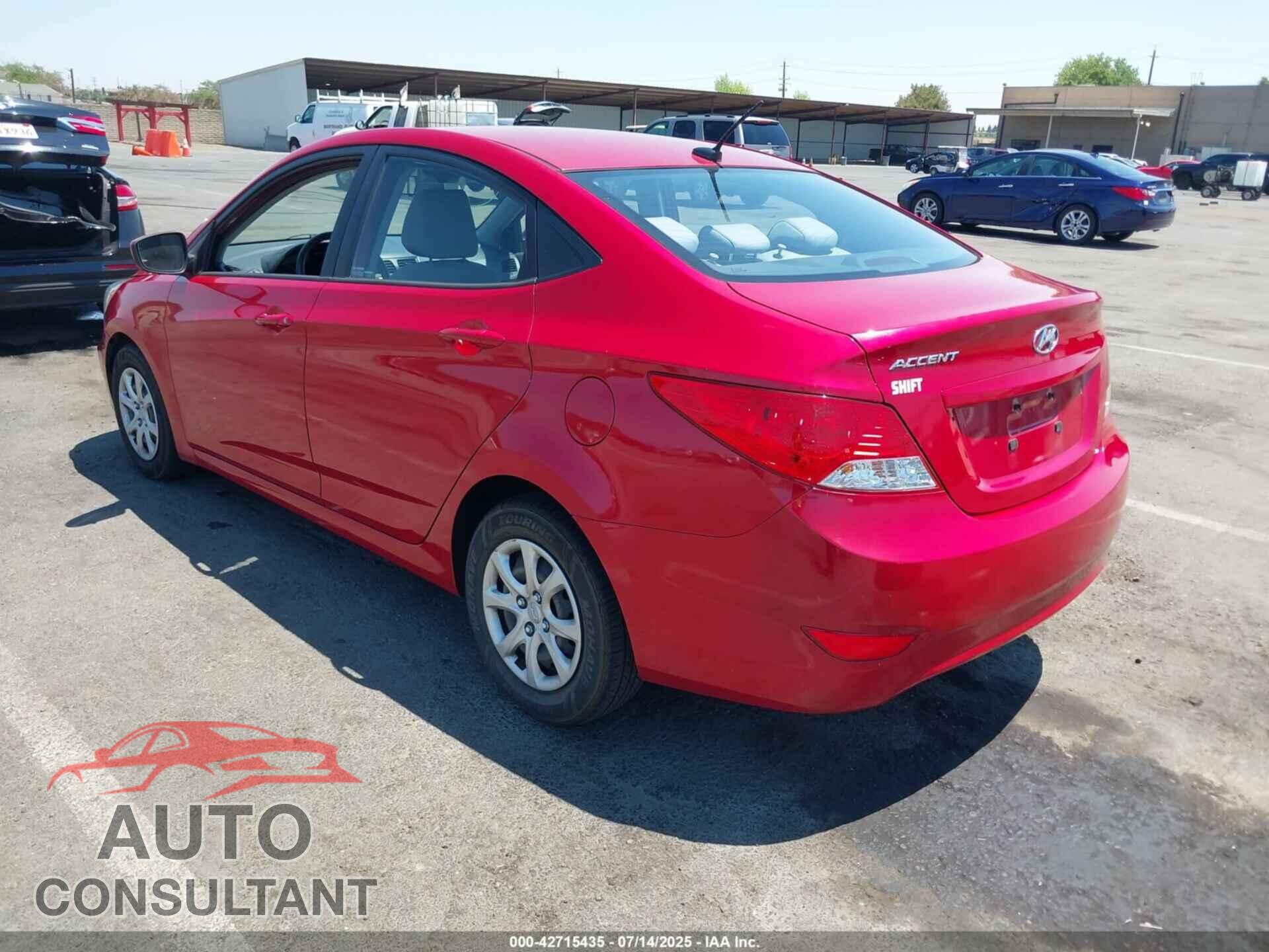 HYUNDAI ACCENT 2014 - KMHCT4AE4EU714473