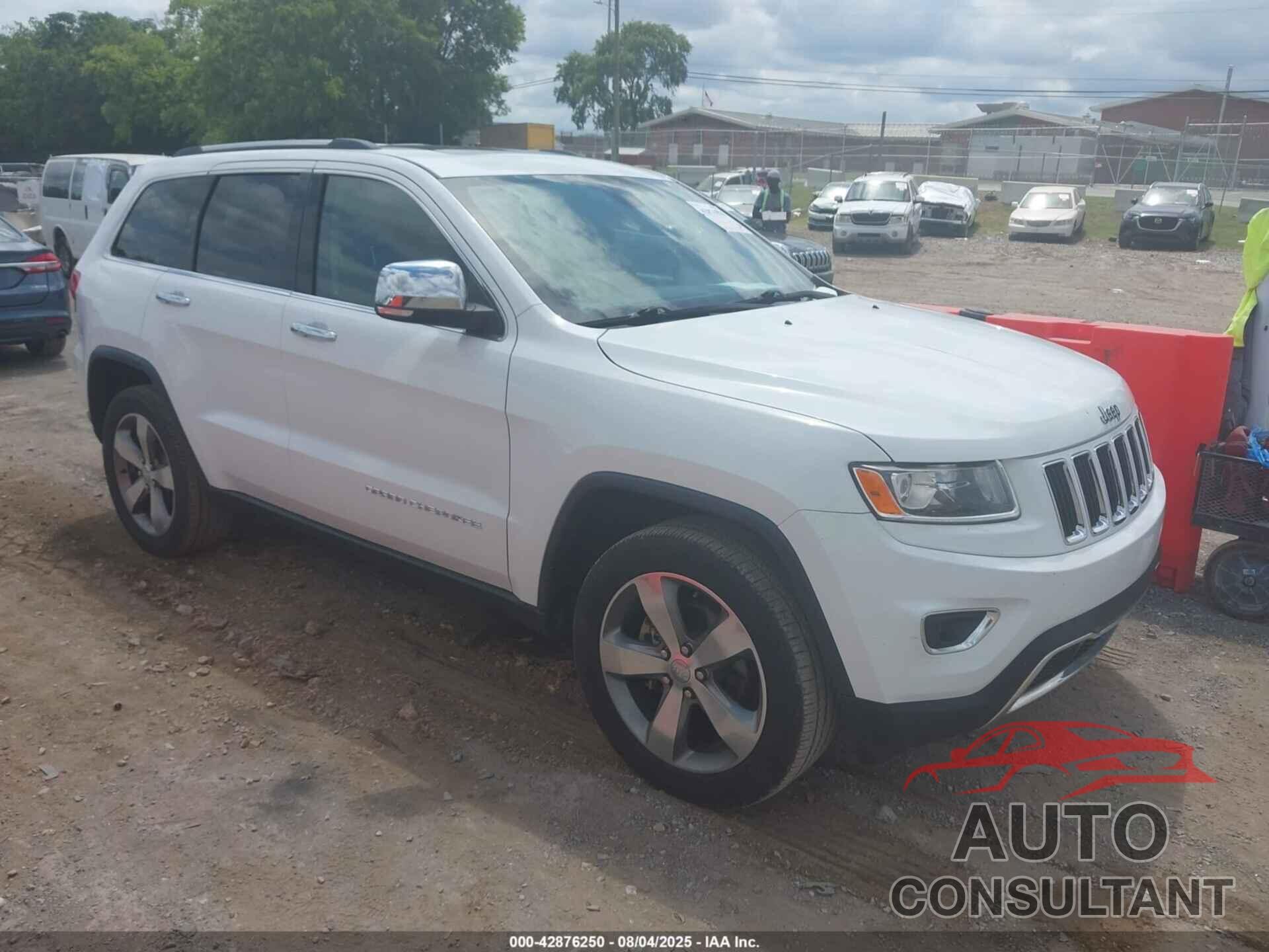 JEEP GRAND CHEROKEE 2016 - 1C4RJEBGXGC500283