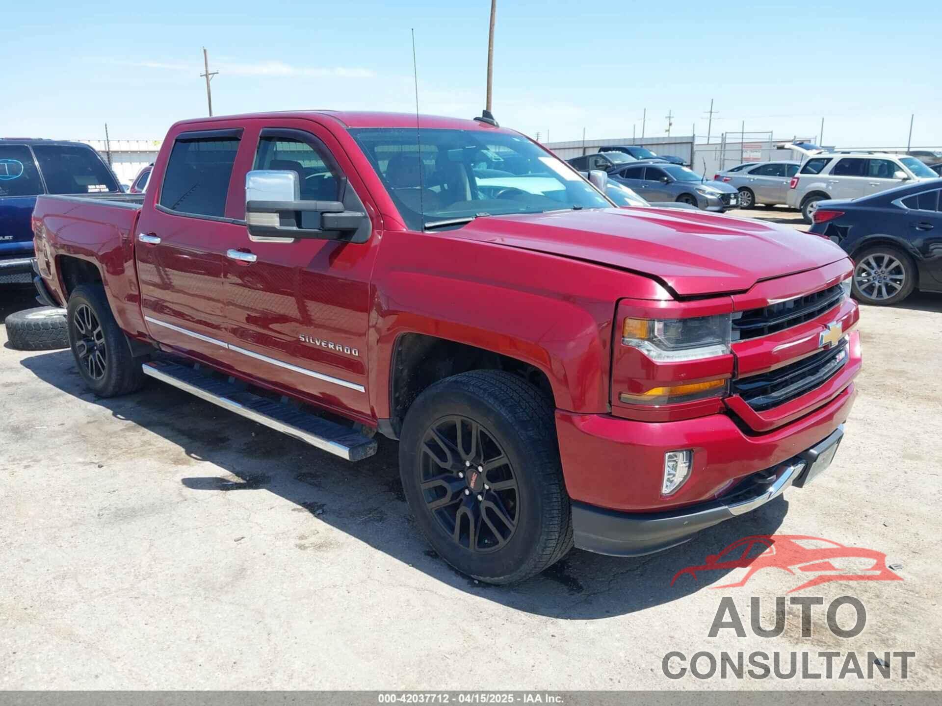 CHEVROLET SILVERADO 1500 2017 - 3GCUKREC4HG164281