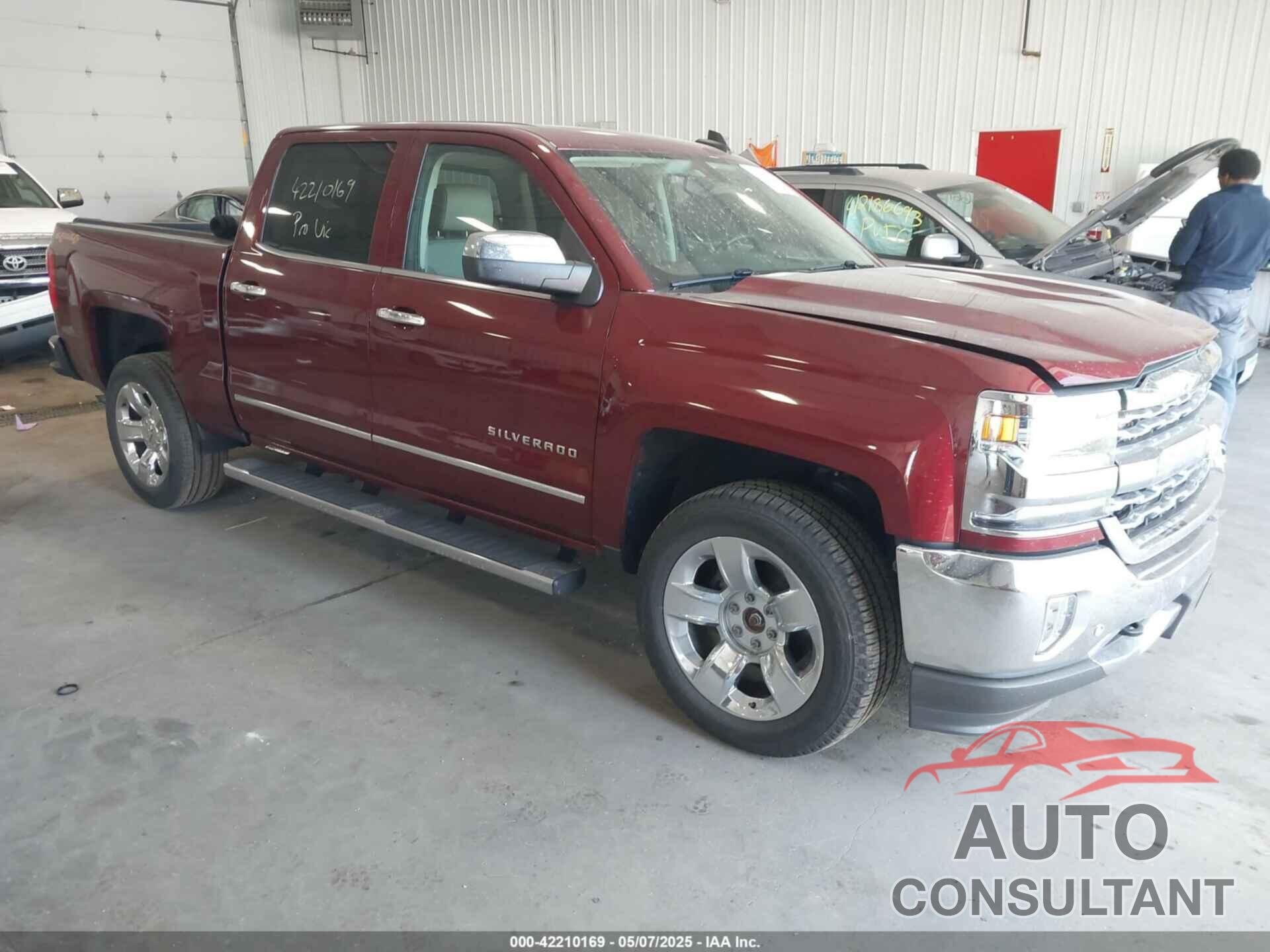 CHEVROLET SILVERADO 1500 2016 - 3GCUKSEC3GG167257